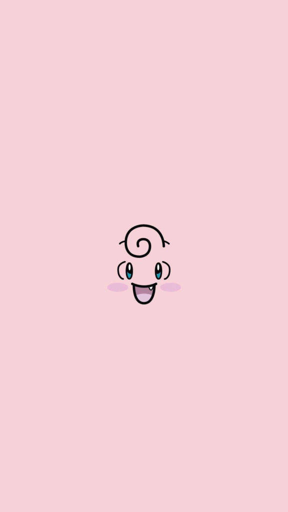 Iloinen Clefairy Pokemon iPhone Taustakuvat