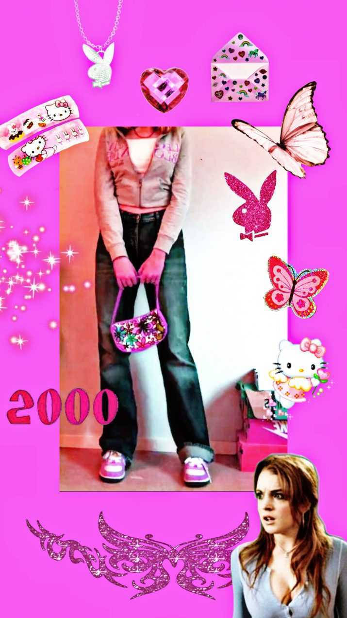 Indie-tyyli Lindsay Lohan Pinkki Taustakuvat