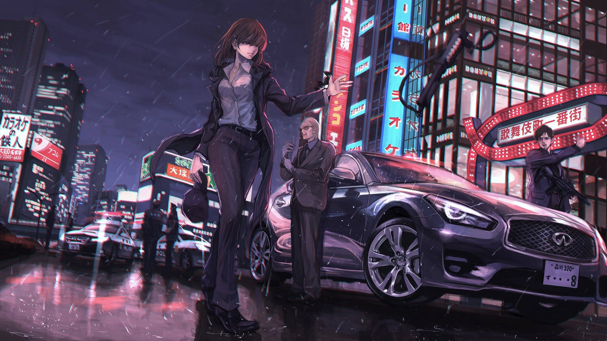 Infiniti Q50 Animate Artistry -auto korkealaatuisena Taustakuvat