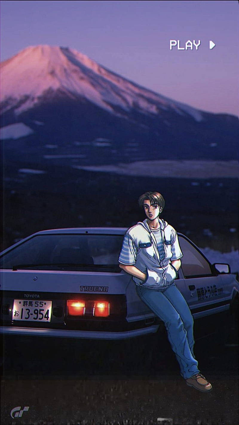 Initial D JDM-estetiikka Taustakuvat