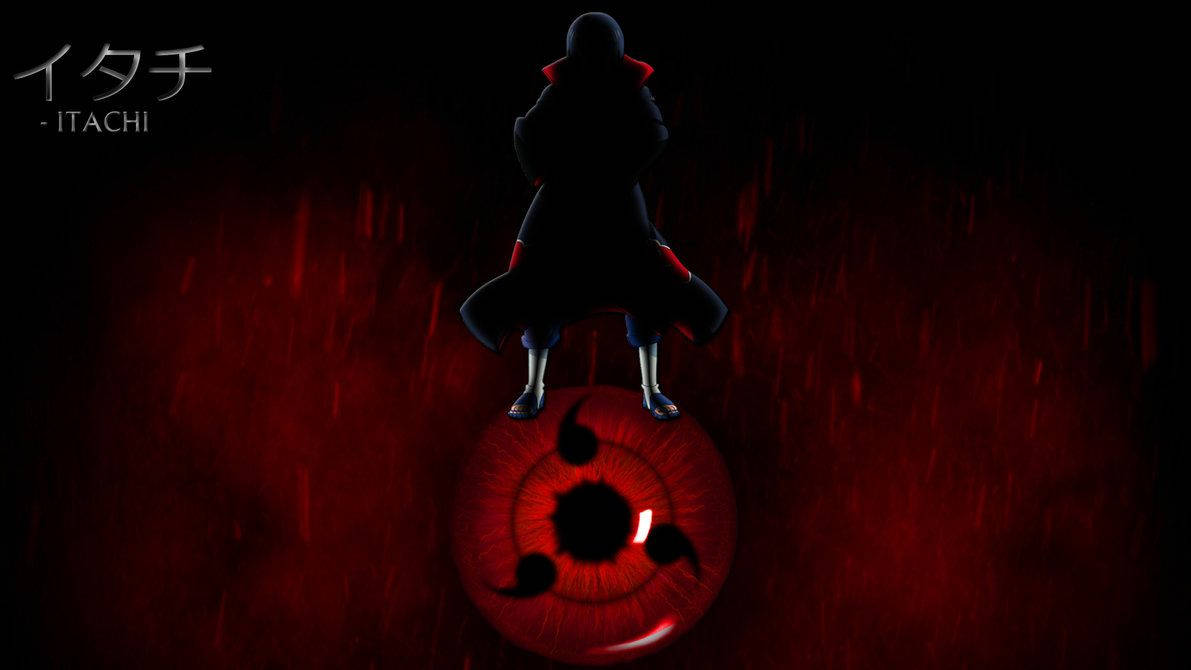 1191x670 Itachi-taustakuva Sharingan — Itachi Taustakuvat