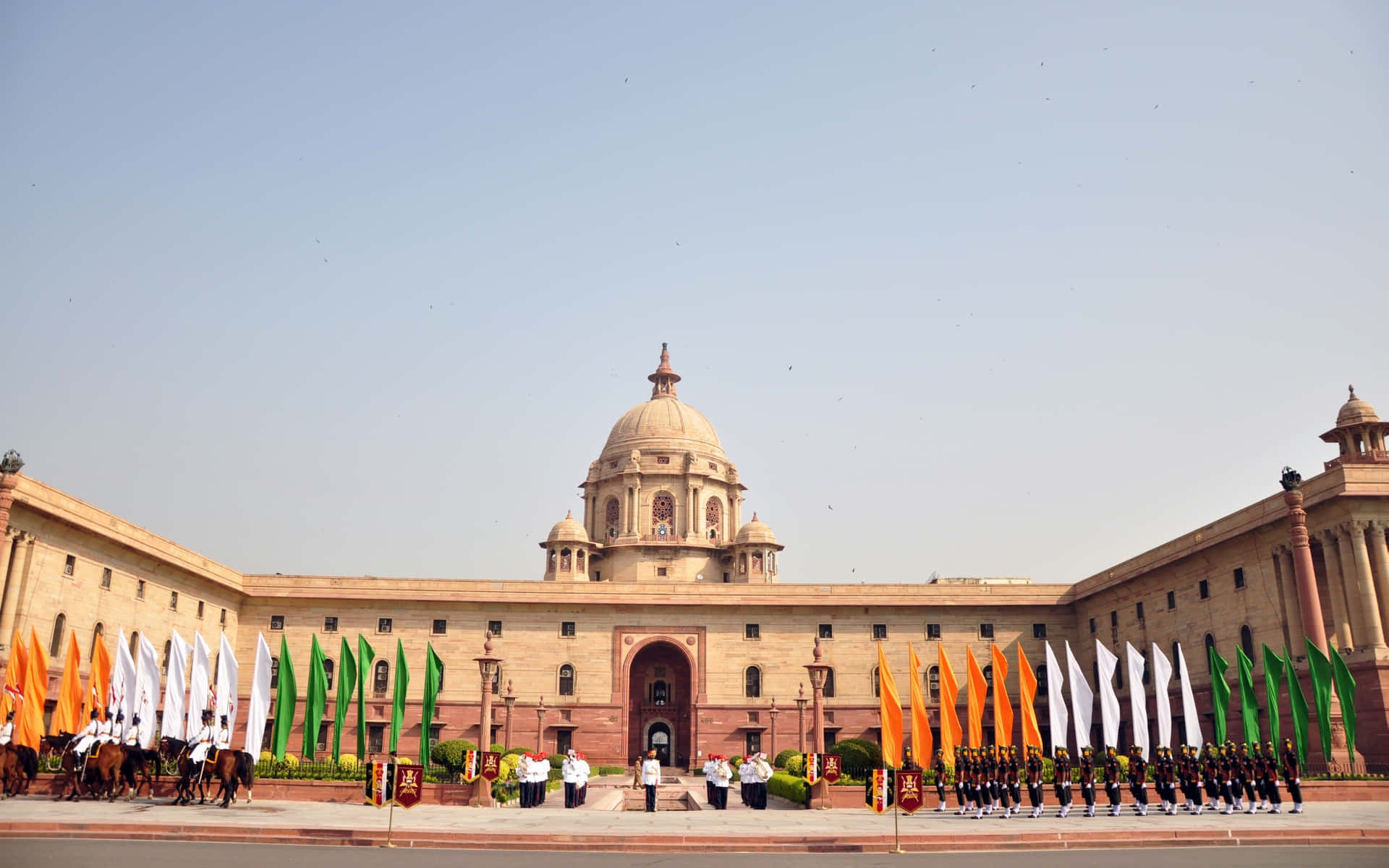 Intian presidentinlinna Rashtrapati Bhavan liput Taustakuvat