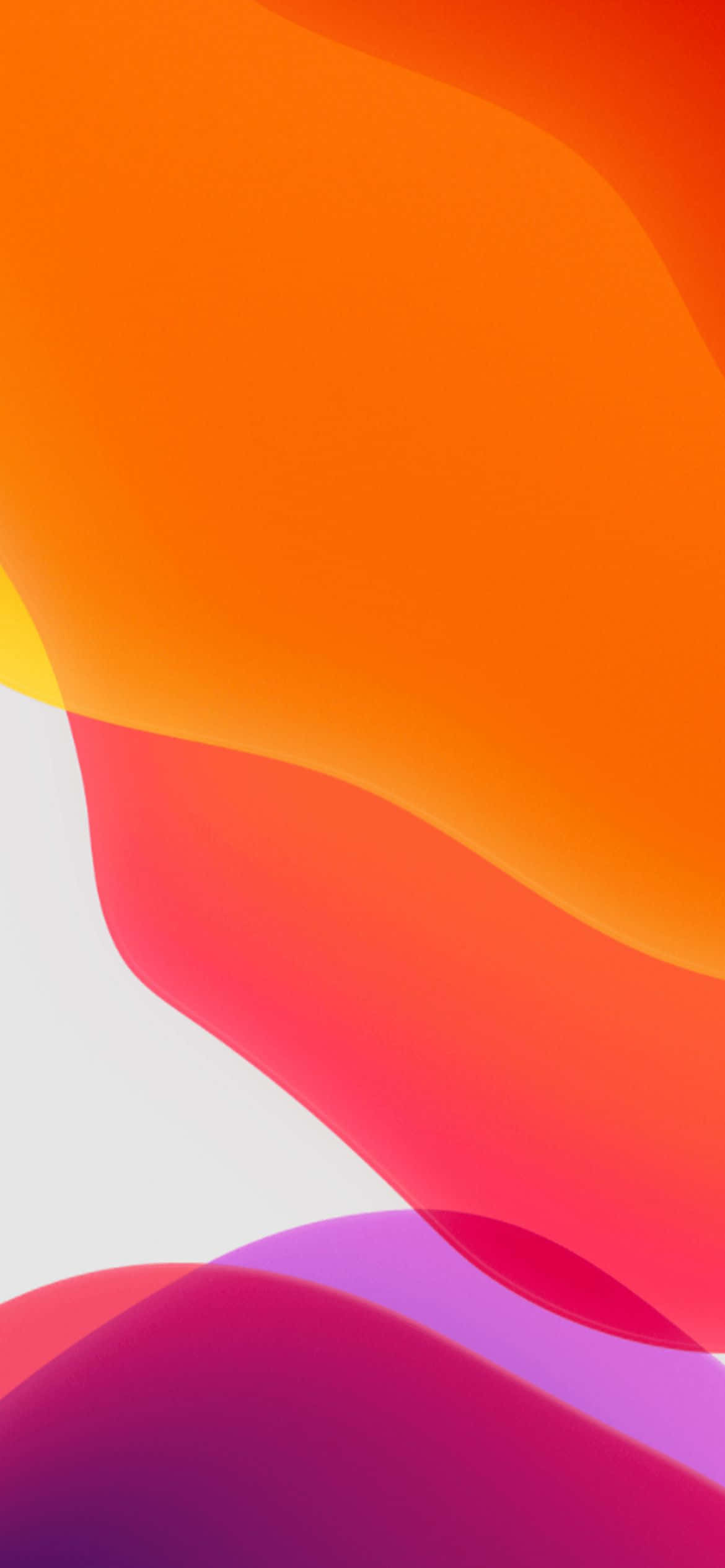iOS 13 – päällekkäiset värit -tausta Taustakuvat