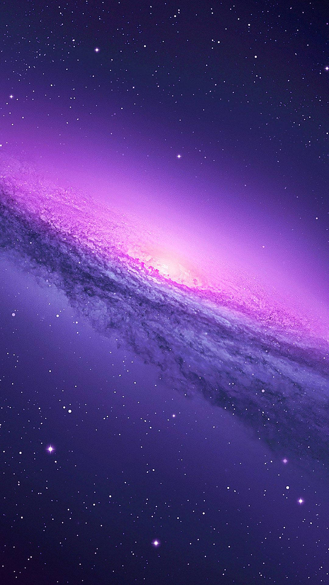 iPhone 11 Purppura Linnunrata Taustakuvat
