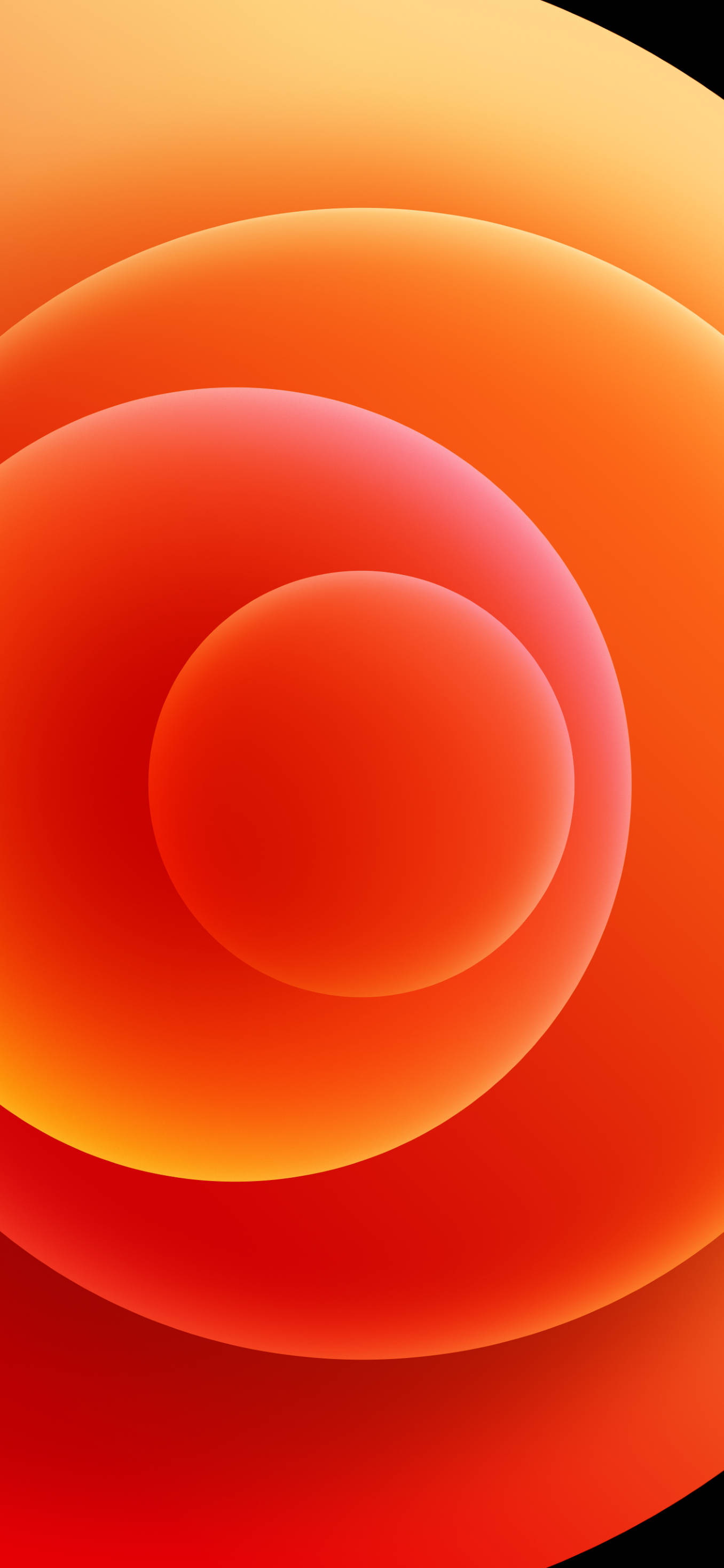iPhone 12 Pro Oranssit Pallot Taustakuvat