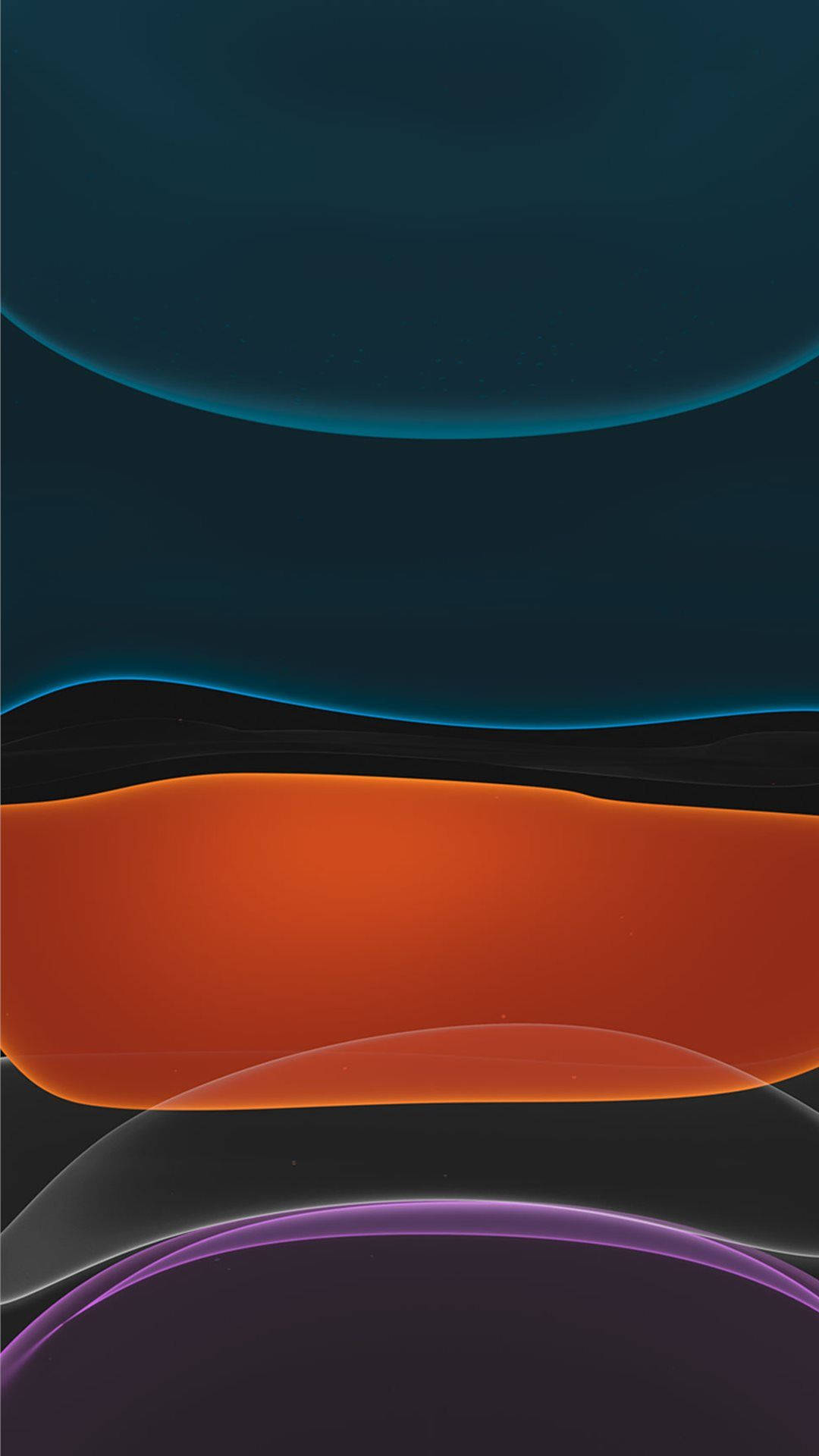 iPhone 14 Neon Oranssi Taustakuvat