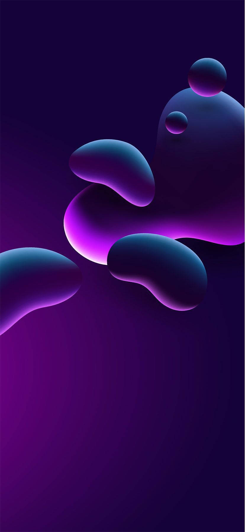 iPhone 14 tummanvioletti Taustakuvat