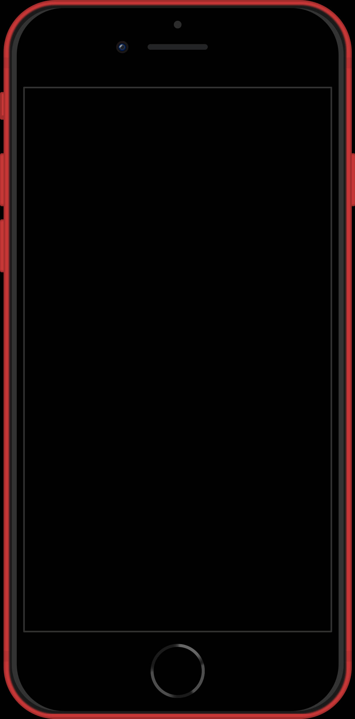 iPhone 8 punainen etu Taustakuvat