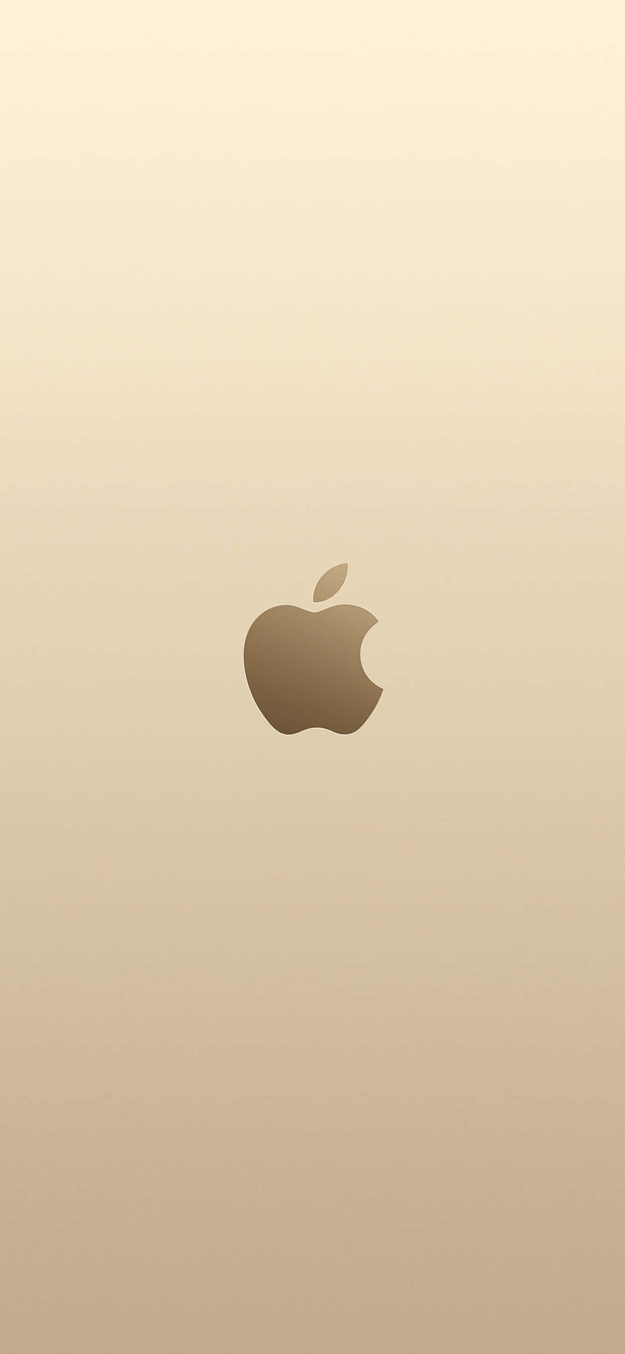 iPhone-logo kultaisella taustalla Taustakuvat
