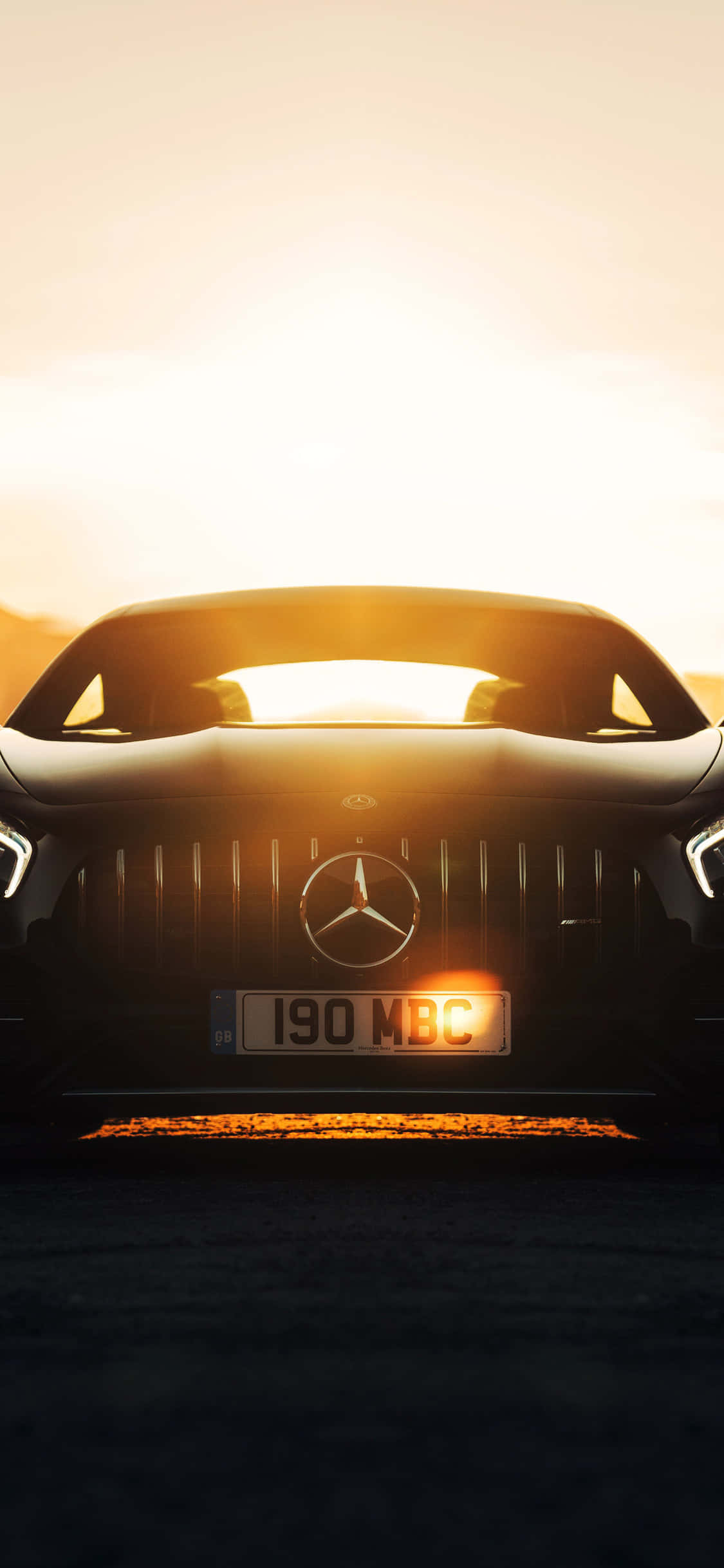 iPhone X Amg Gt-r -tausta auringonvalossa Taustakuvat
