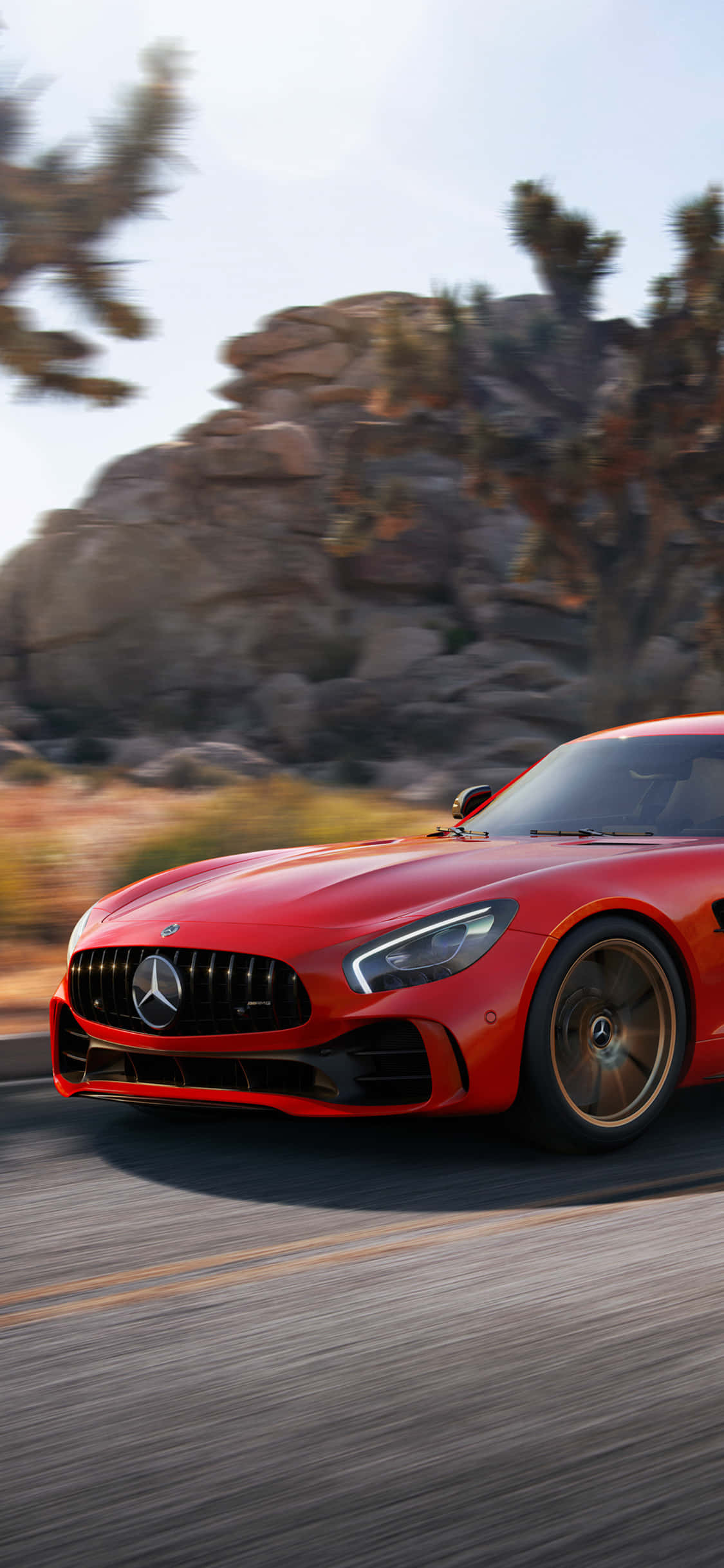 iPhone X Amg Gt-r Tausta Punainen 2018 AMG GTR Taustakuvat