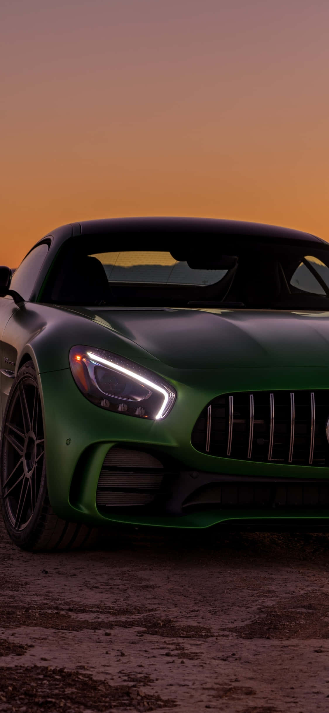 iPhone X Amg Gt-r Tausta Vihreä Mercedez AMG Taustakuvat