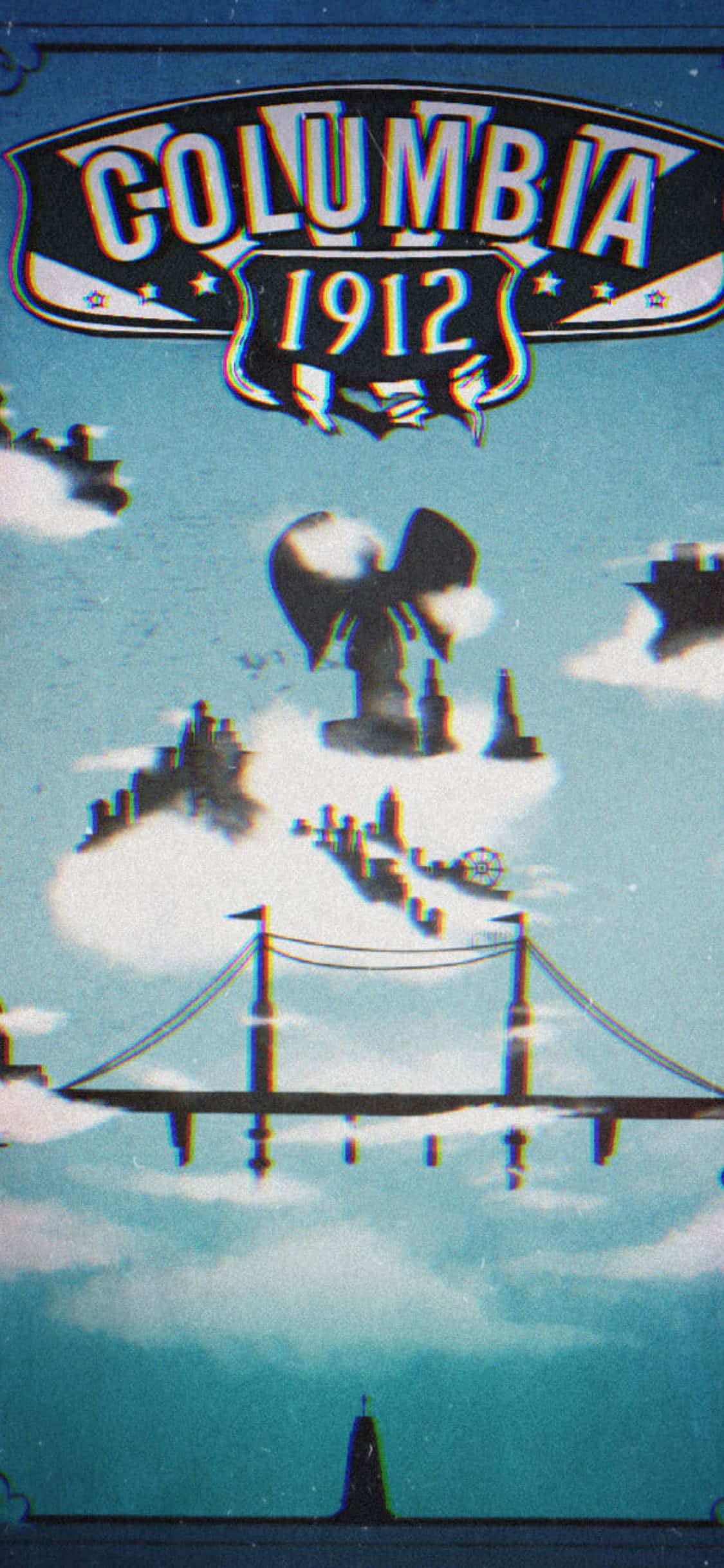 iPhone X Bioshock Infinite -tausta Columbia 1912 Taustakuvat