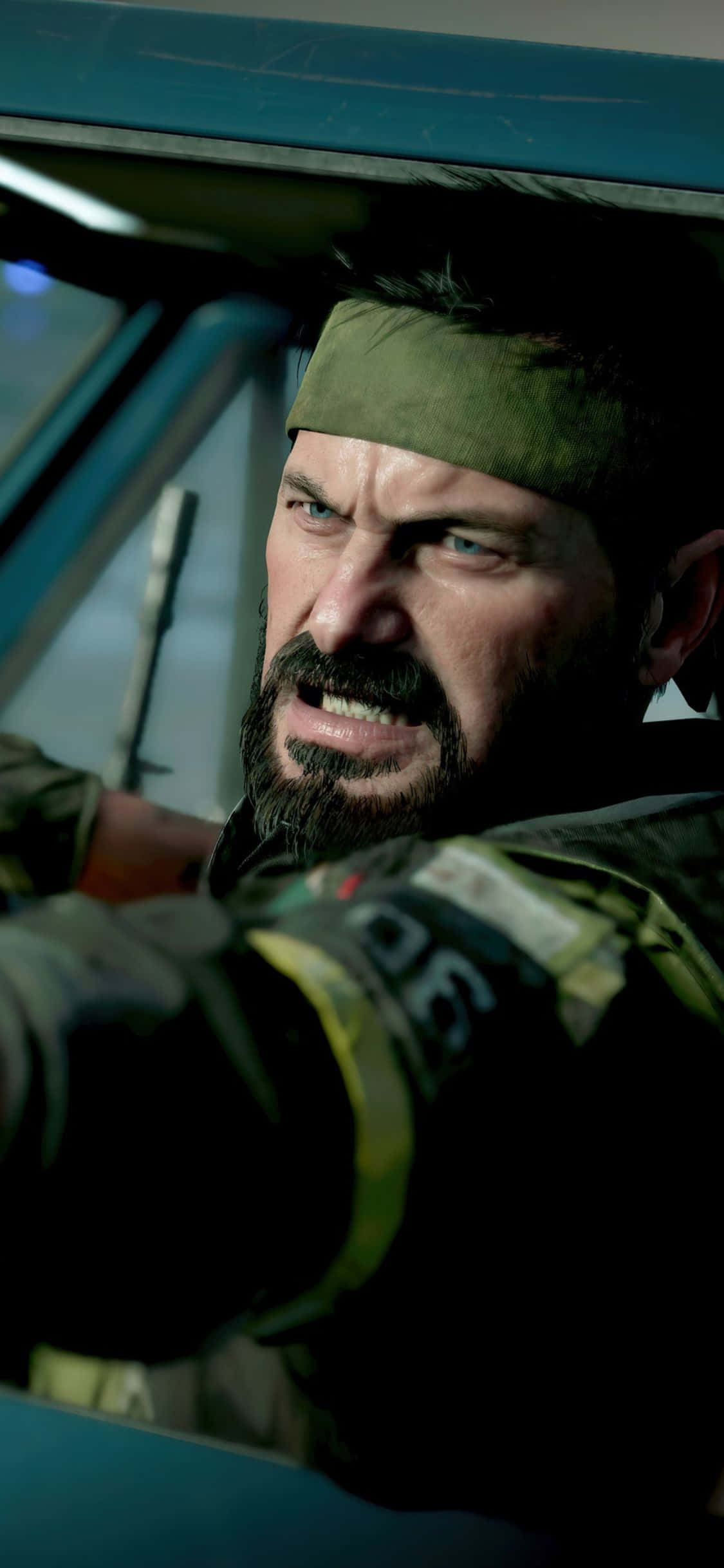 iPhone X Call Of Duty Black Ops Cold War -taustakuva Frank Woods Taustakuvat