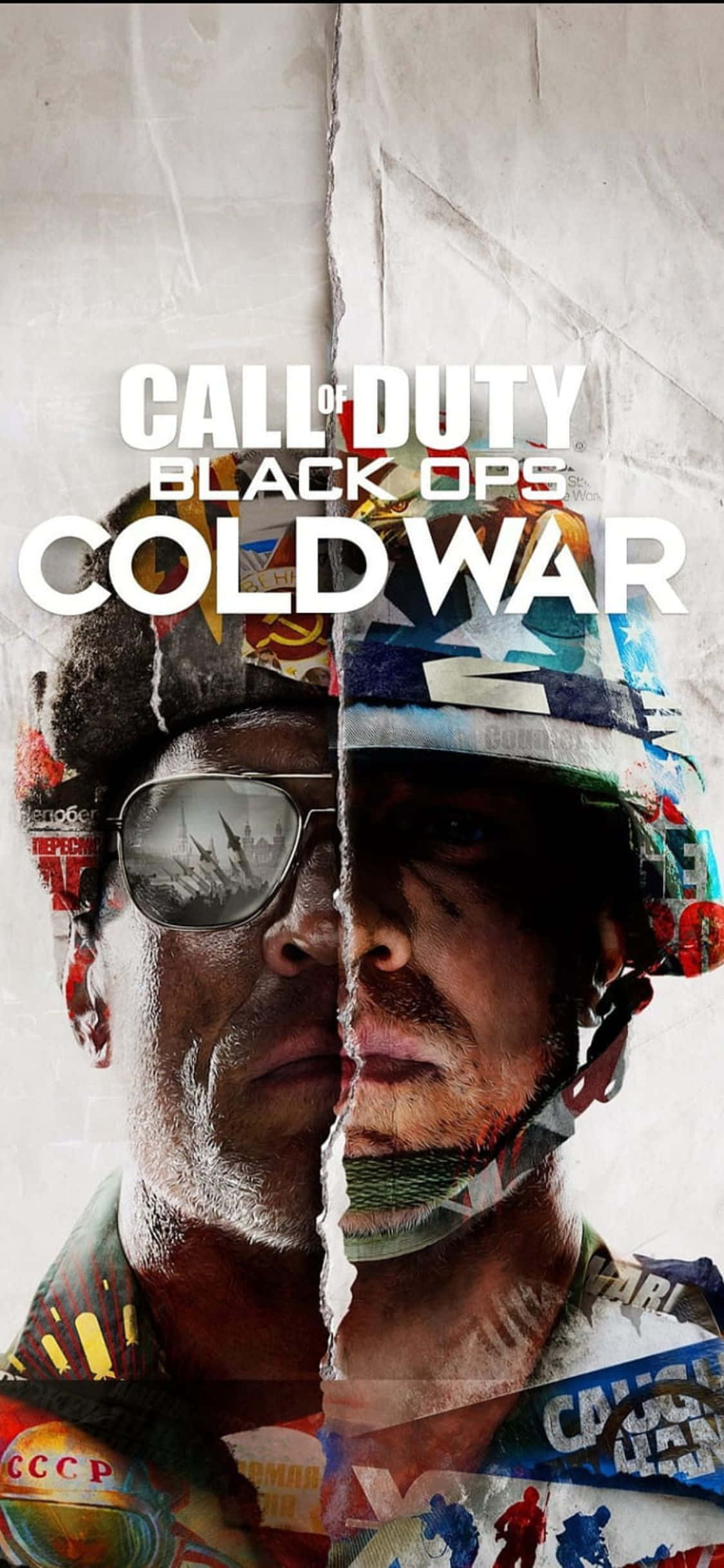 iPhone X Call Of Duty Black Ops Cold War -pelin kansikuva Taustakuvat