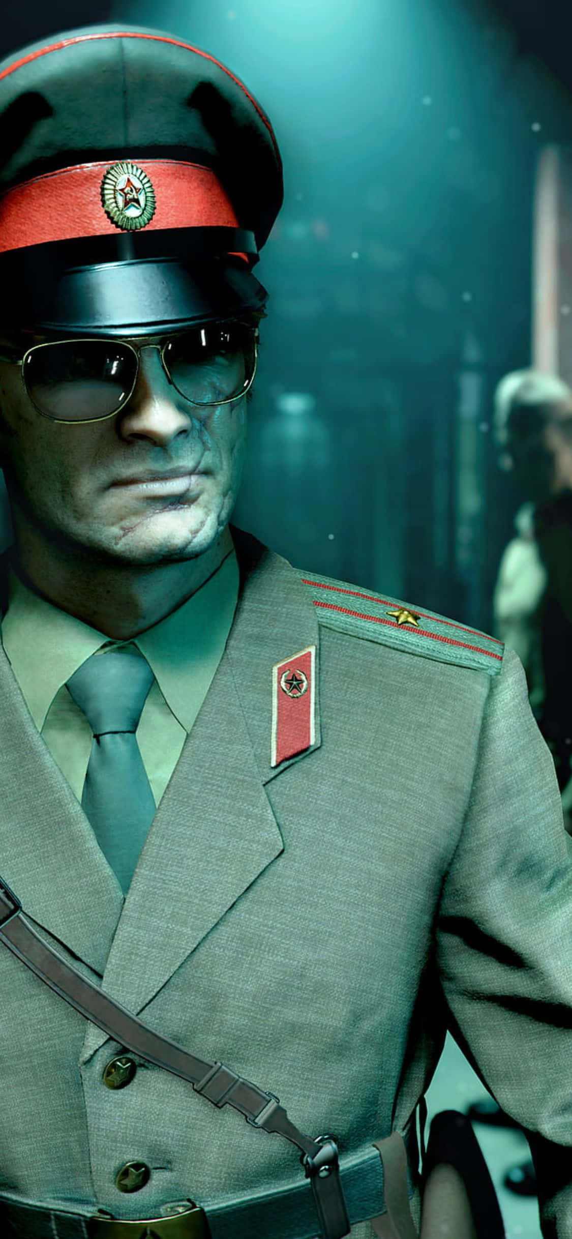iPhone X Call Of Duty Black Ops Cold War -tausta Russell Adler Taustakuvat
