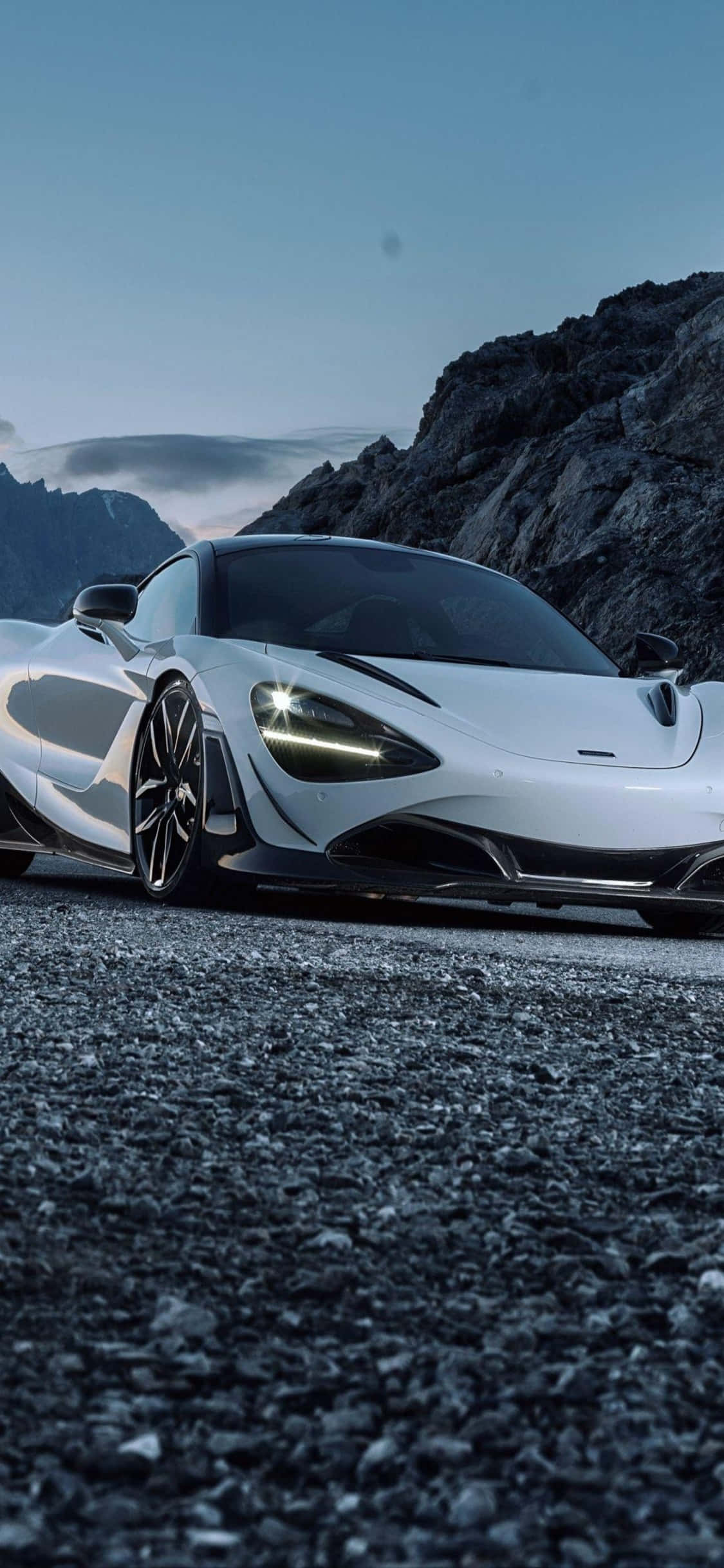 iPhone X Mclaren 720s Tie Tausta Taustakuvat