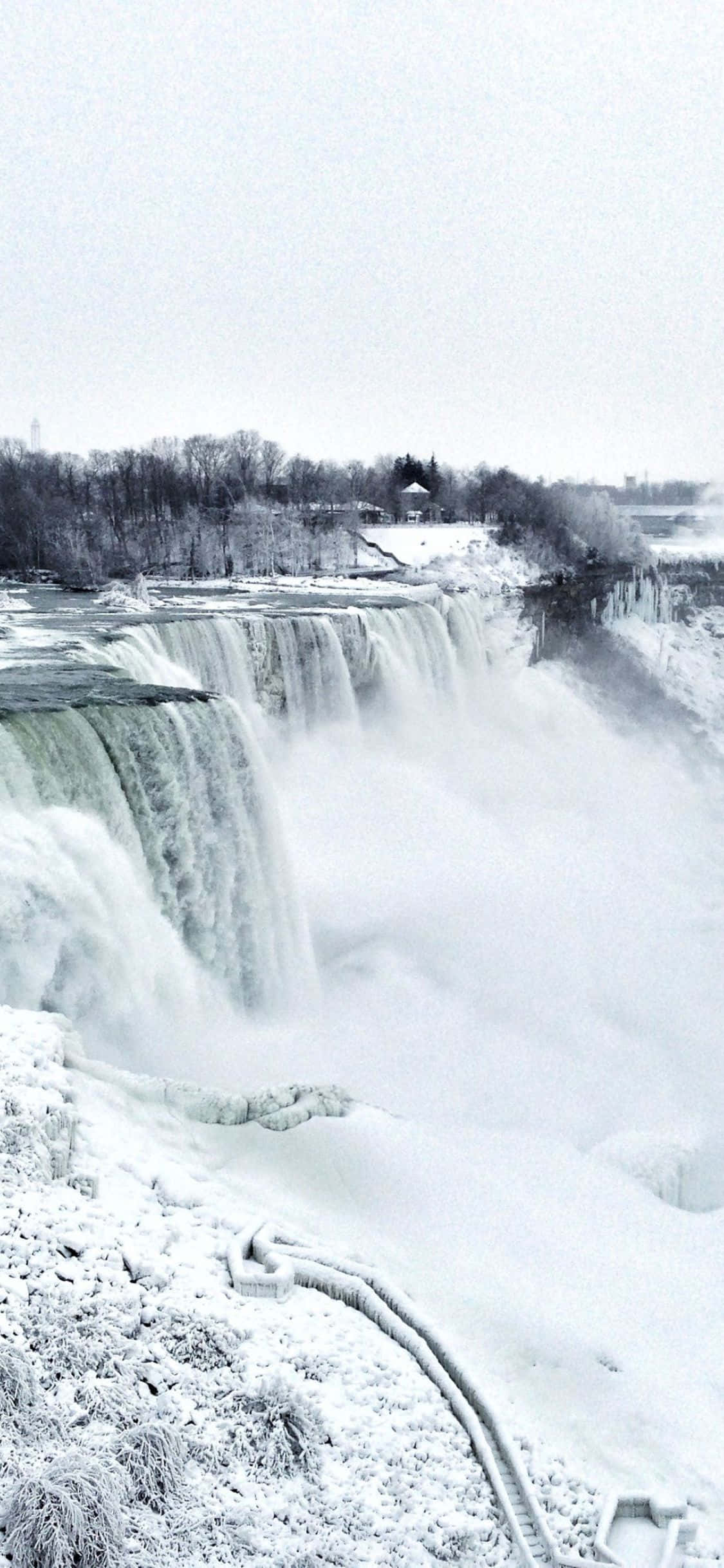 iPhone X Niagara Valkoinen Vesiputous -tausta Taustakuvat