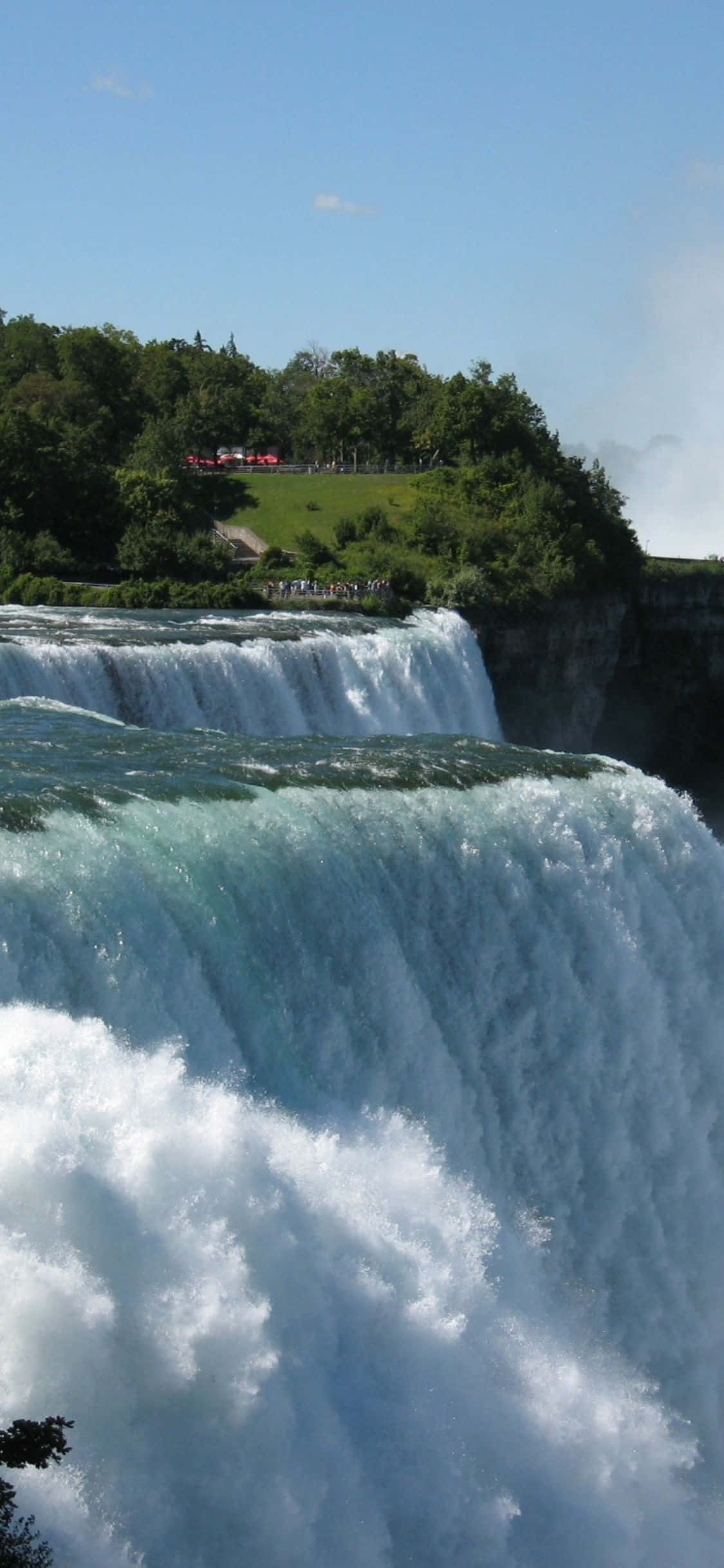 iPhone X Niagara Falls -kerrostausta Taustakuvat