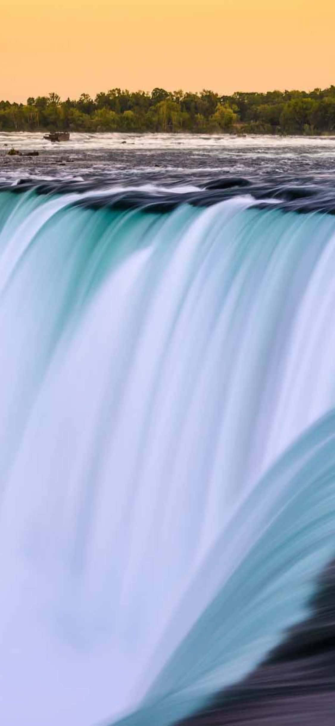 iPhone X Niagaran putoukset Ontario Kanada -tausta Taustakuvat
