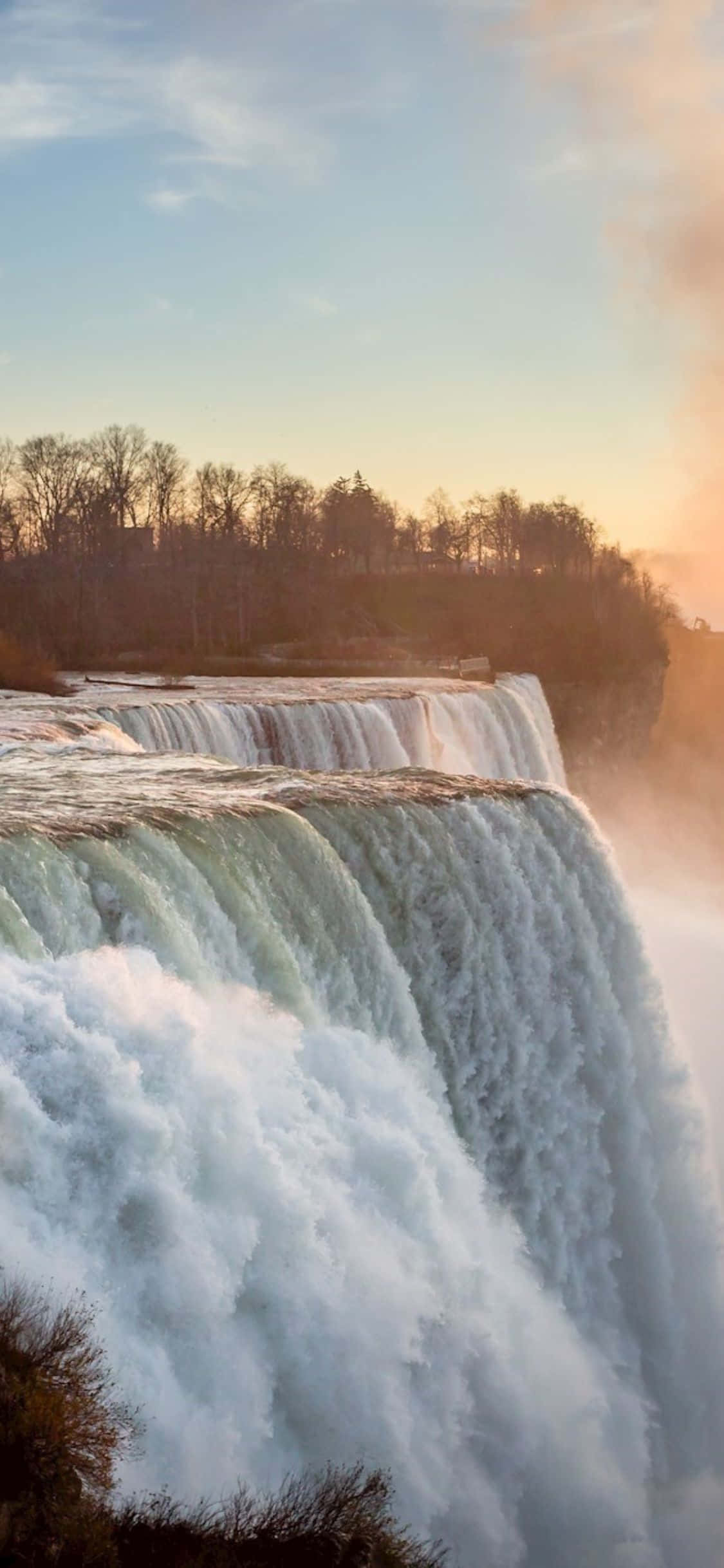 iPhone X Niagara Putoukset Matkailukohteet Taustakuva Taustakuvat