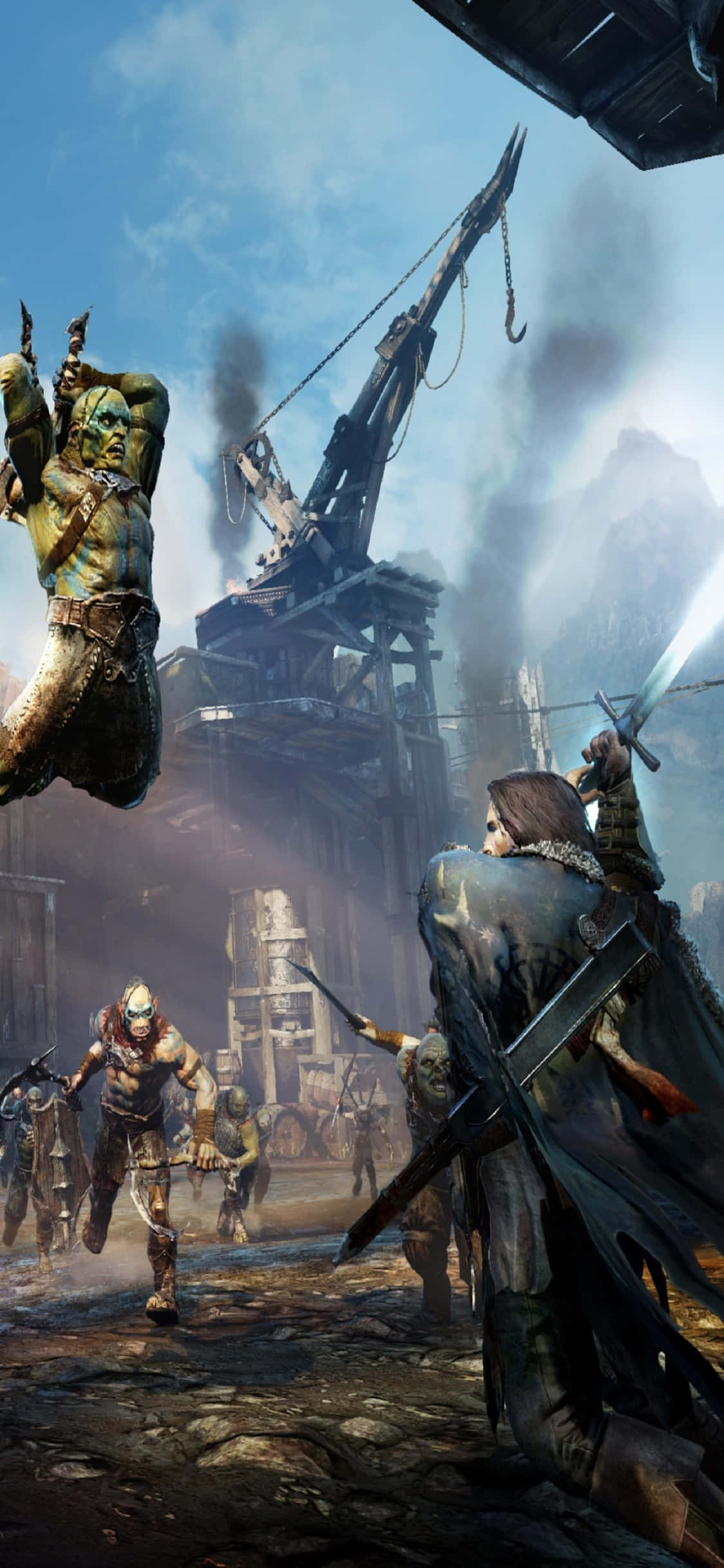 iPhone X Shadow Of Mordor -tausta Talion Taustakuvat