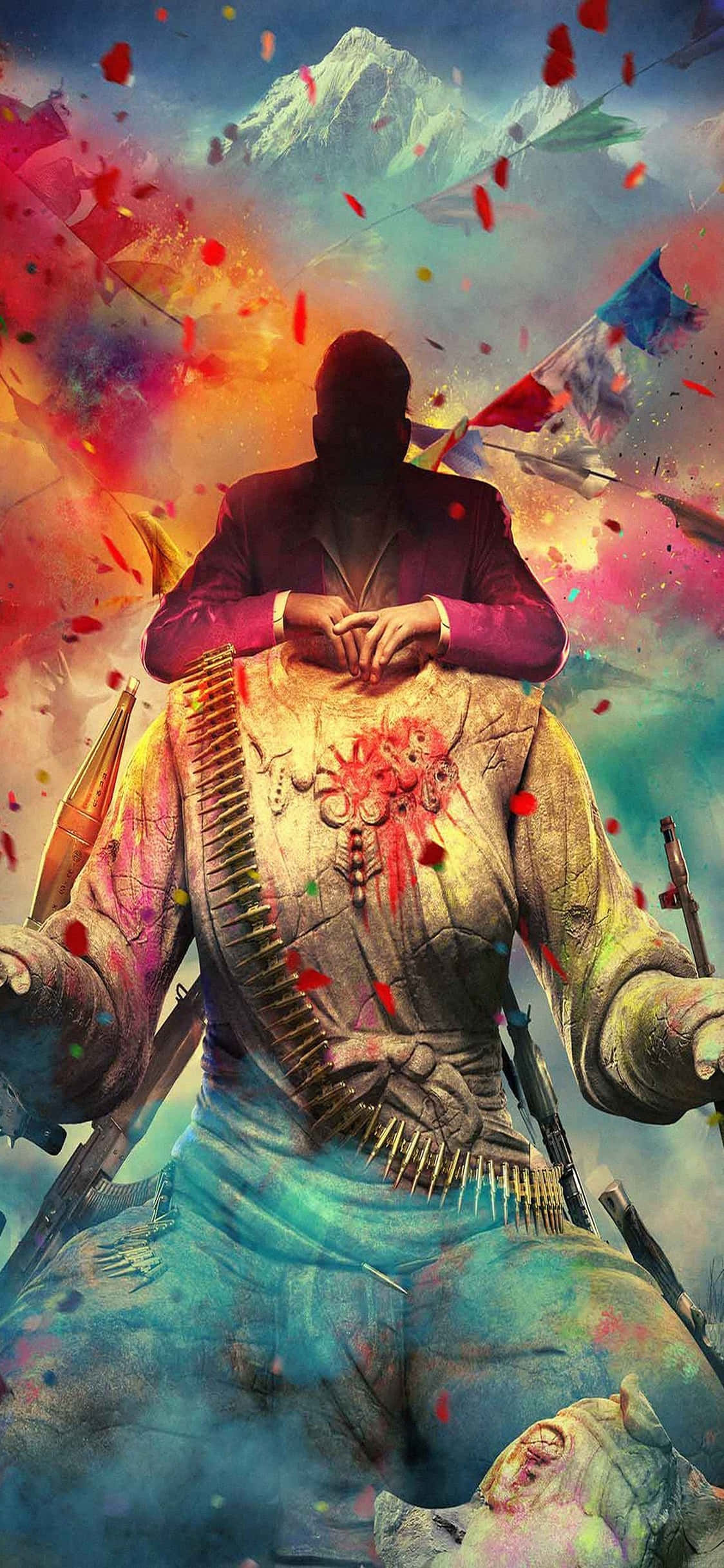 iPhone X toiminnantäyteisessä Far Cry 3:ssa Taustakuvat