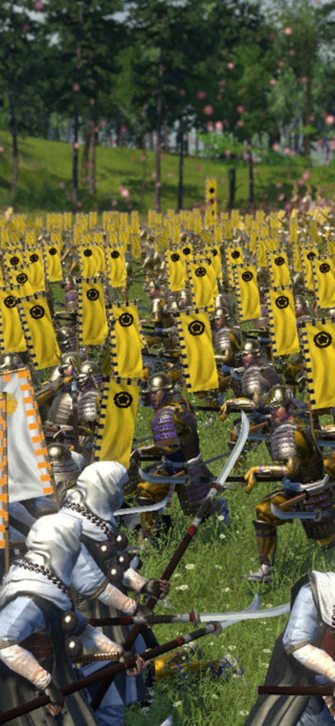 iPhone X Total War Shogun 2 -taustakuva Taustakuvat
