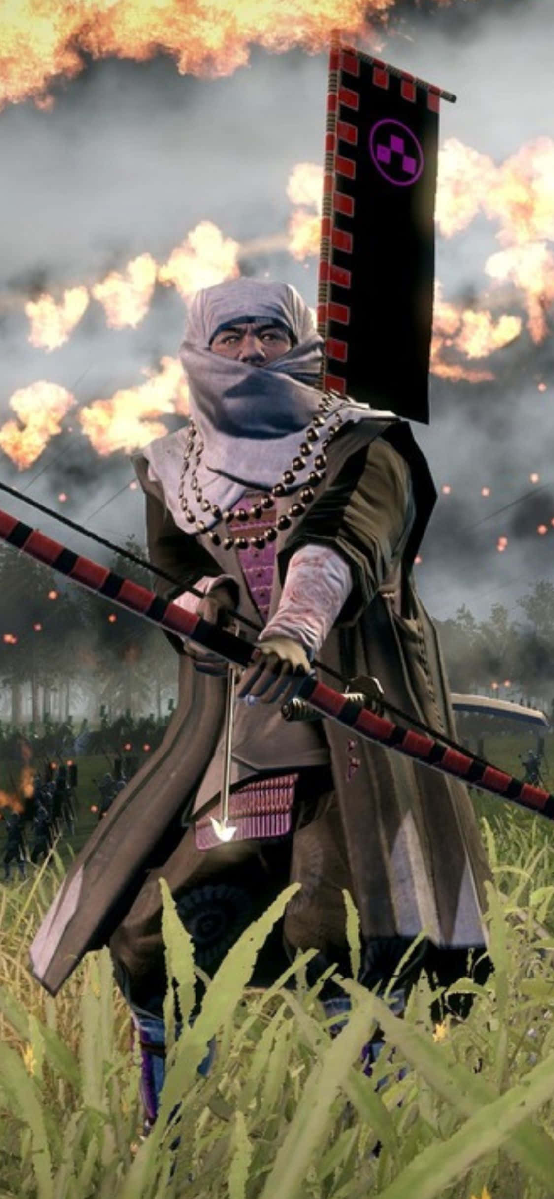 iPhone X Total War Shogun 2 -tausta Taustakuvat