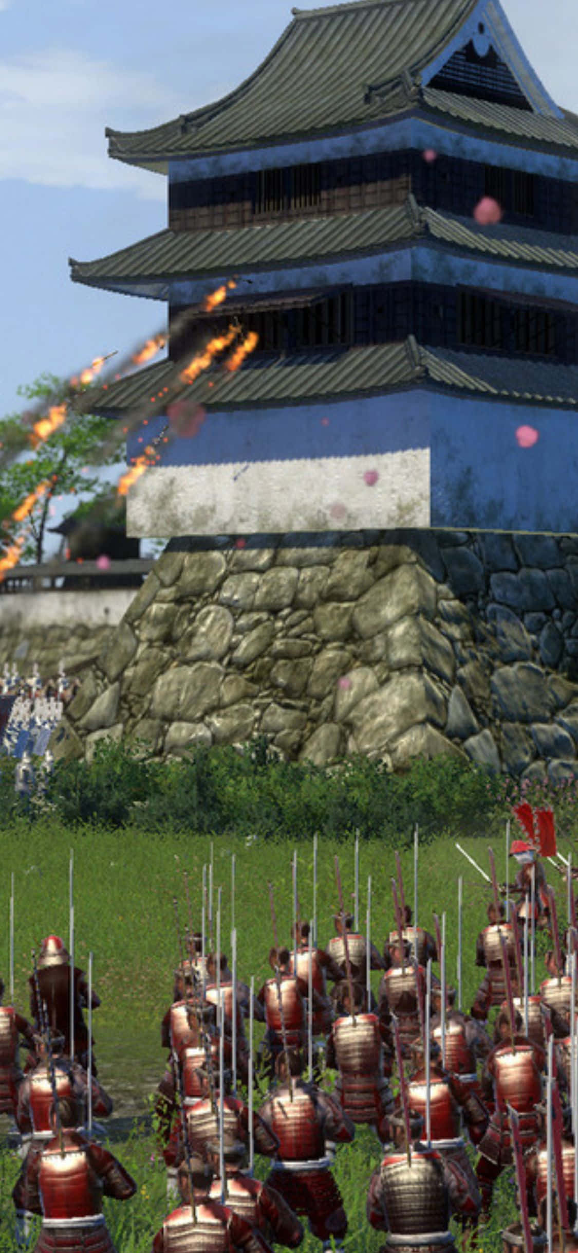 iPhone X Total War Shogun 2 -taustakuva Taustakuvat