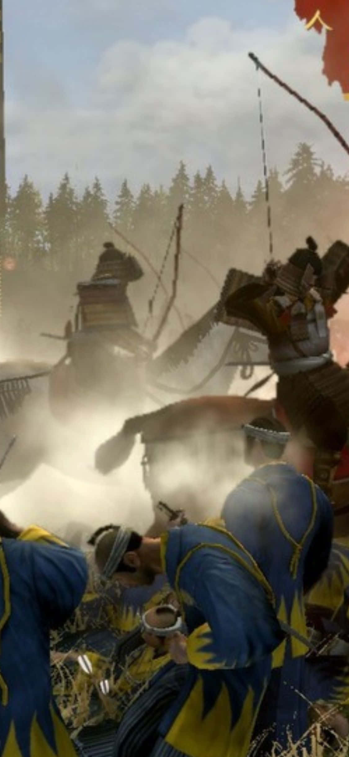 iPhone X Total War Shogun 2 -taustakuva Taustakuvat