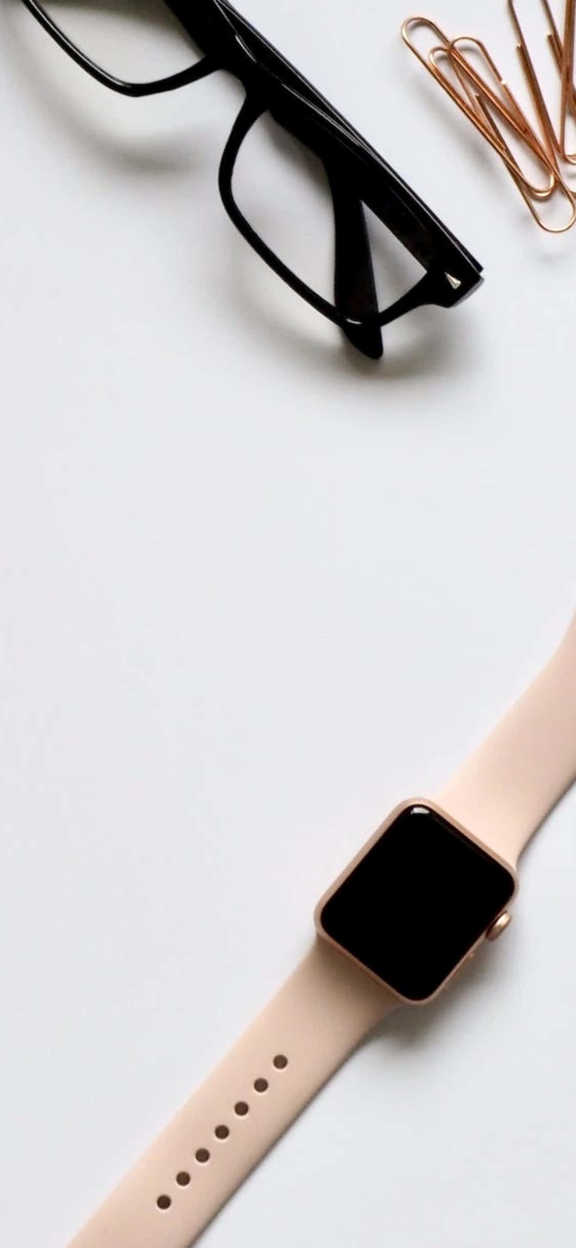 iPhone X Työpöytätausta Silmälasit Ja iWatch Taustakuvat