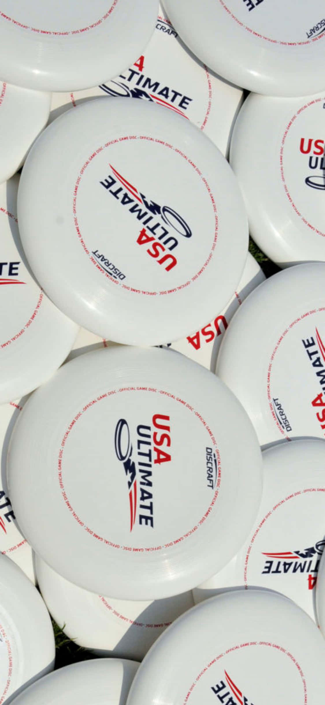 iPhone X Ultimate Frisbee -tausta USA Ultimate Taustakuvat