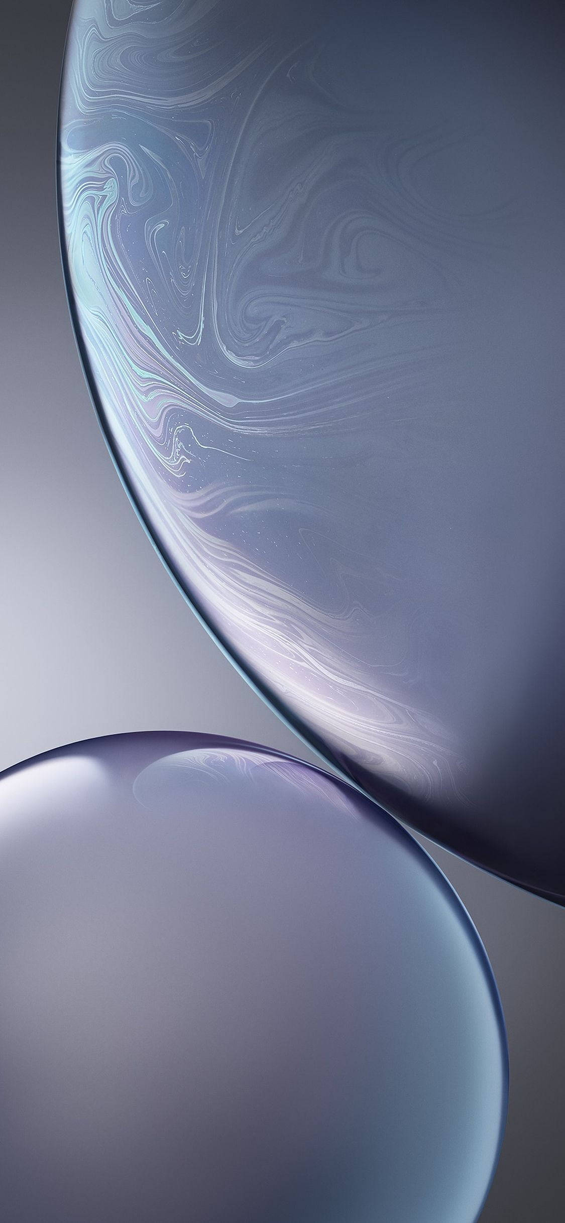 iPhone XR punainen hopea kupla abstrakti Taustakuvat