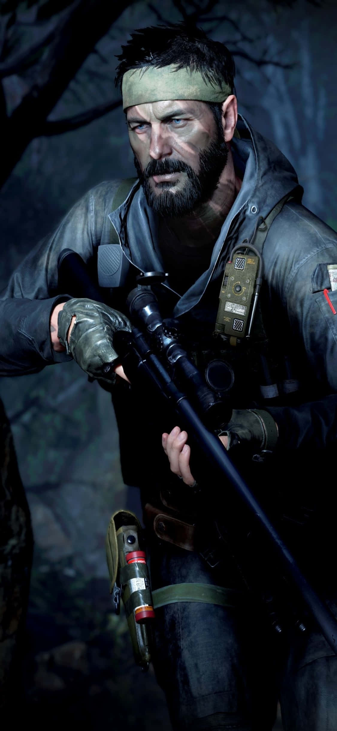 iPhone Xs Call Of Duty Black Ops Cold War Woods-iho-tausta Taustakuvat
