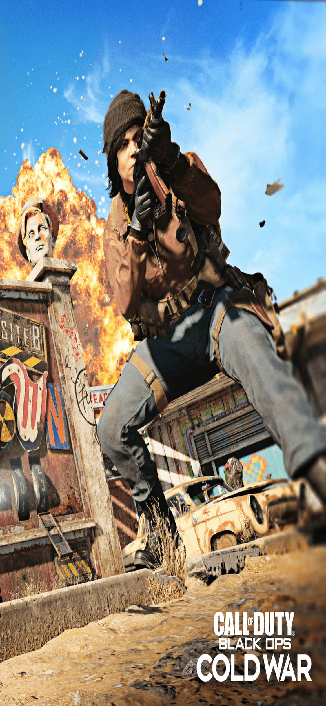 iPhone Xs Call Of Duty Black Ops Cold War Vuotanut Tausta Taustakuvat