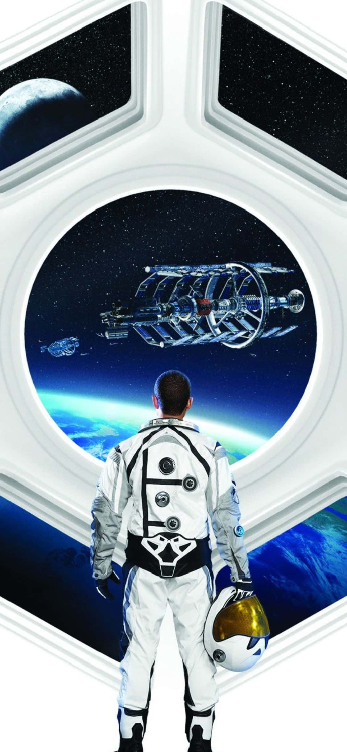 iPhone XS Civilization Beyond Earth avaruusastronautti tausta Taustakuvat