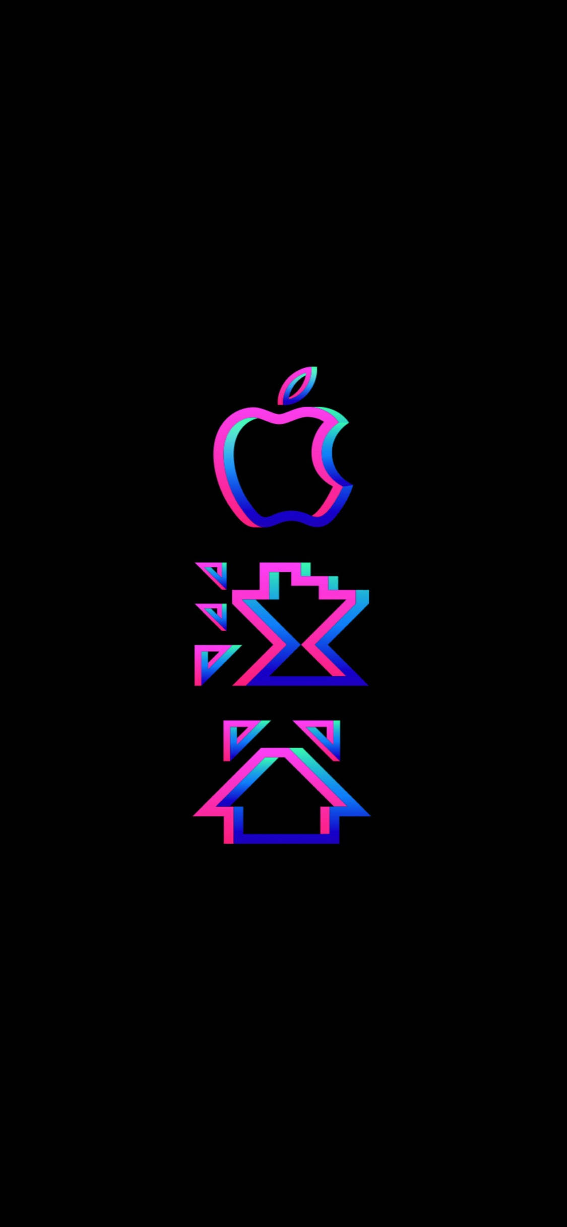 iPhone Xs -logo Taustakuvat