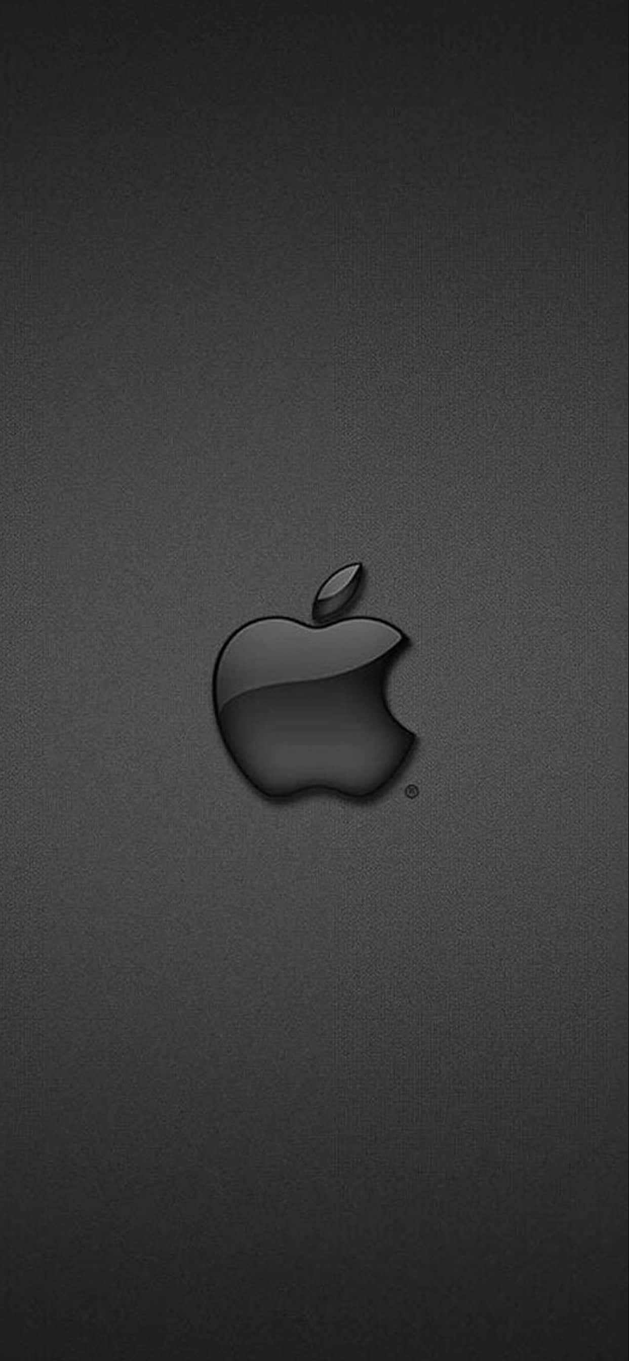 iPhone Xs Max Apple -tausta harmaa logo Taustakuvat