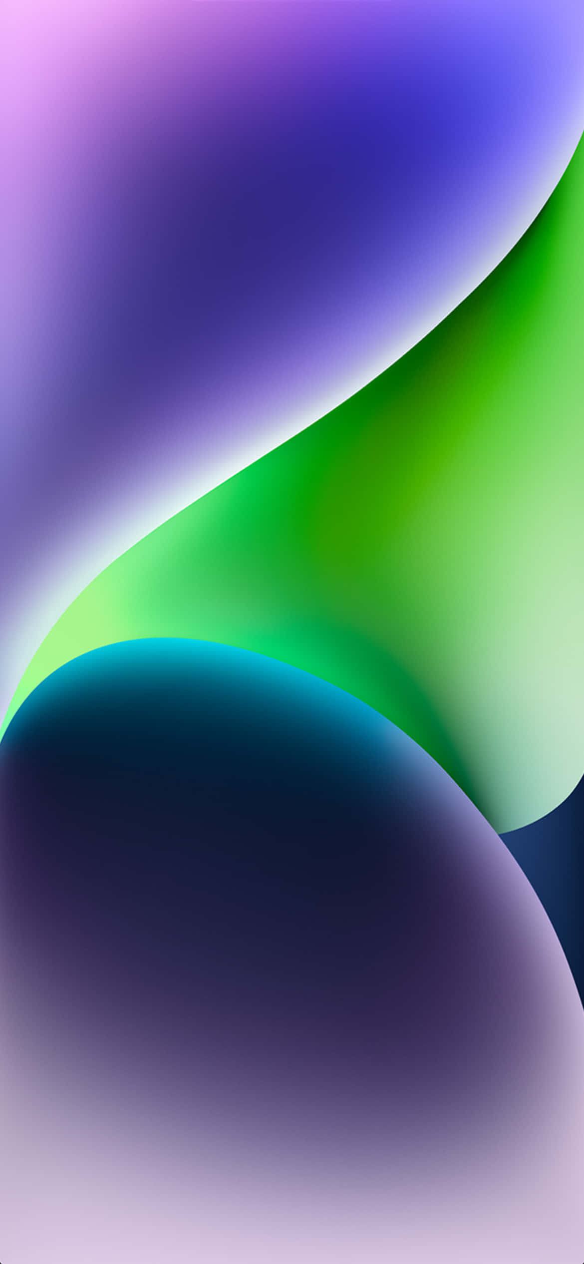 iPhone Xs Max Apple -taustakuva violetti vihreä Taustakuvat