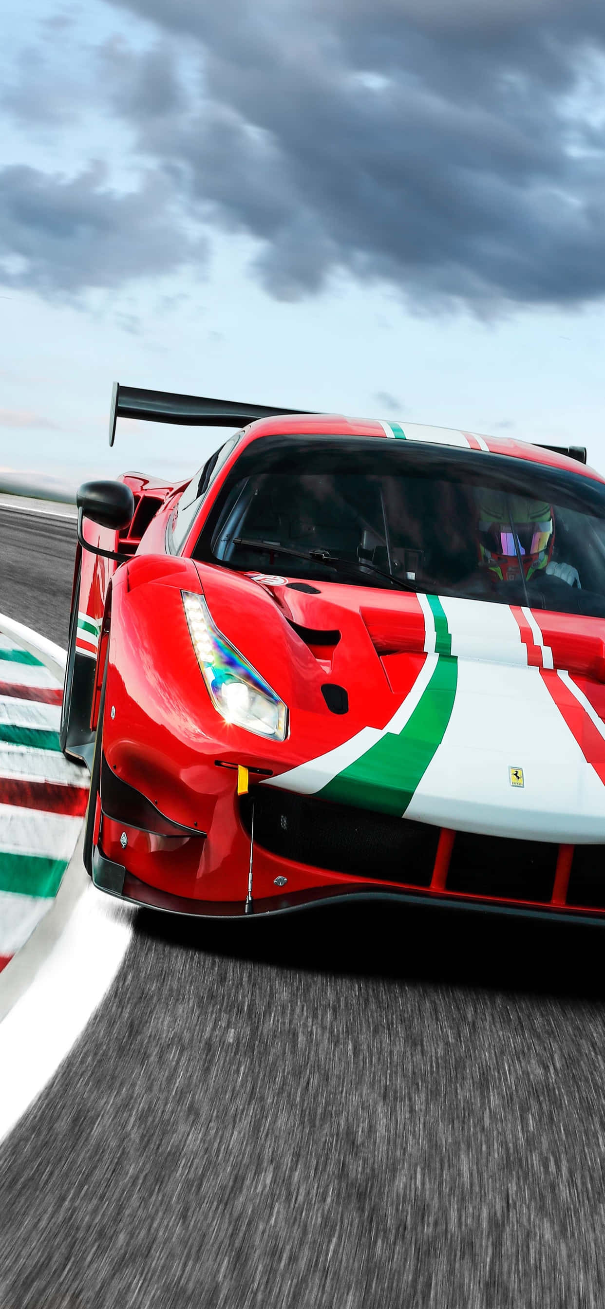 iPhone Xs Max Ferrari Taustakuva Ferrari 488 GT3 Radalla Taustakuvat
