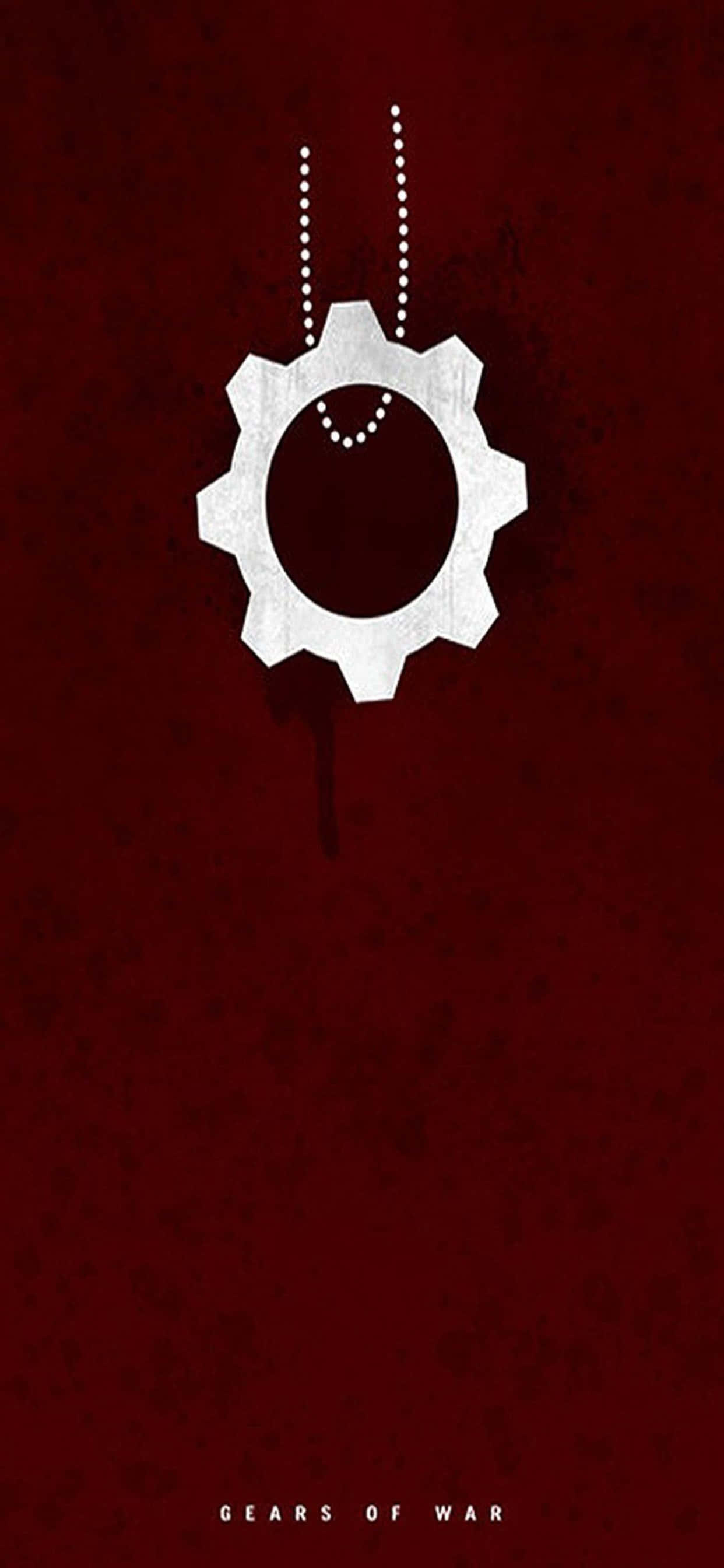 iPhone XS Max Gears of War 5 Kaulakorulogo Tausta Taustakuvat