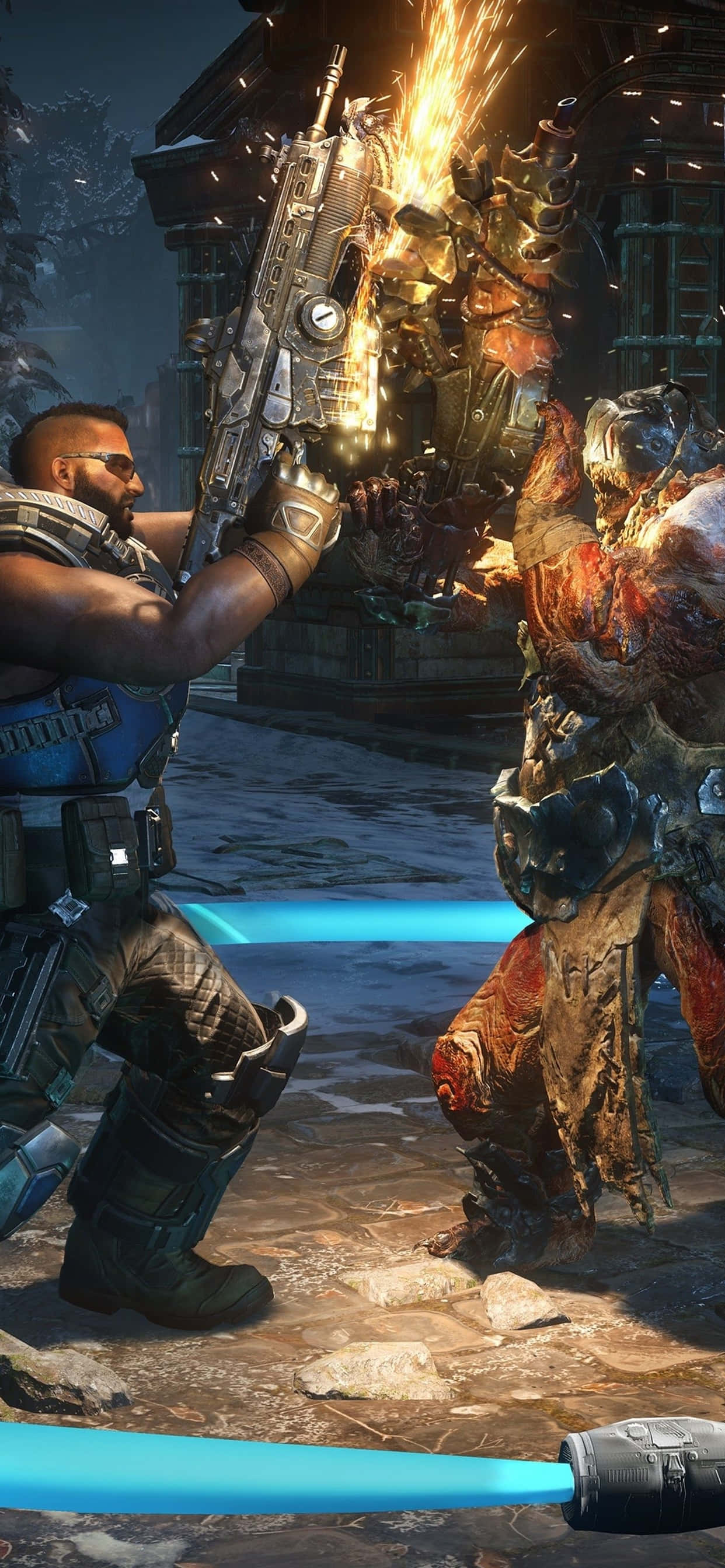 iPhone XS Max Gears Of War 5 Maksimitason Tausta Taustakuvat