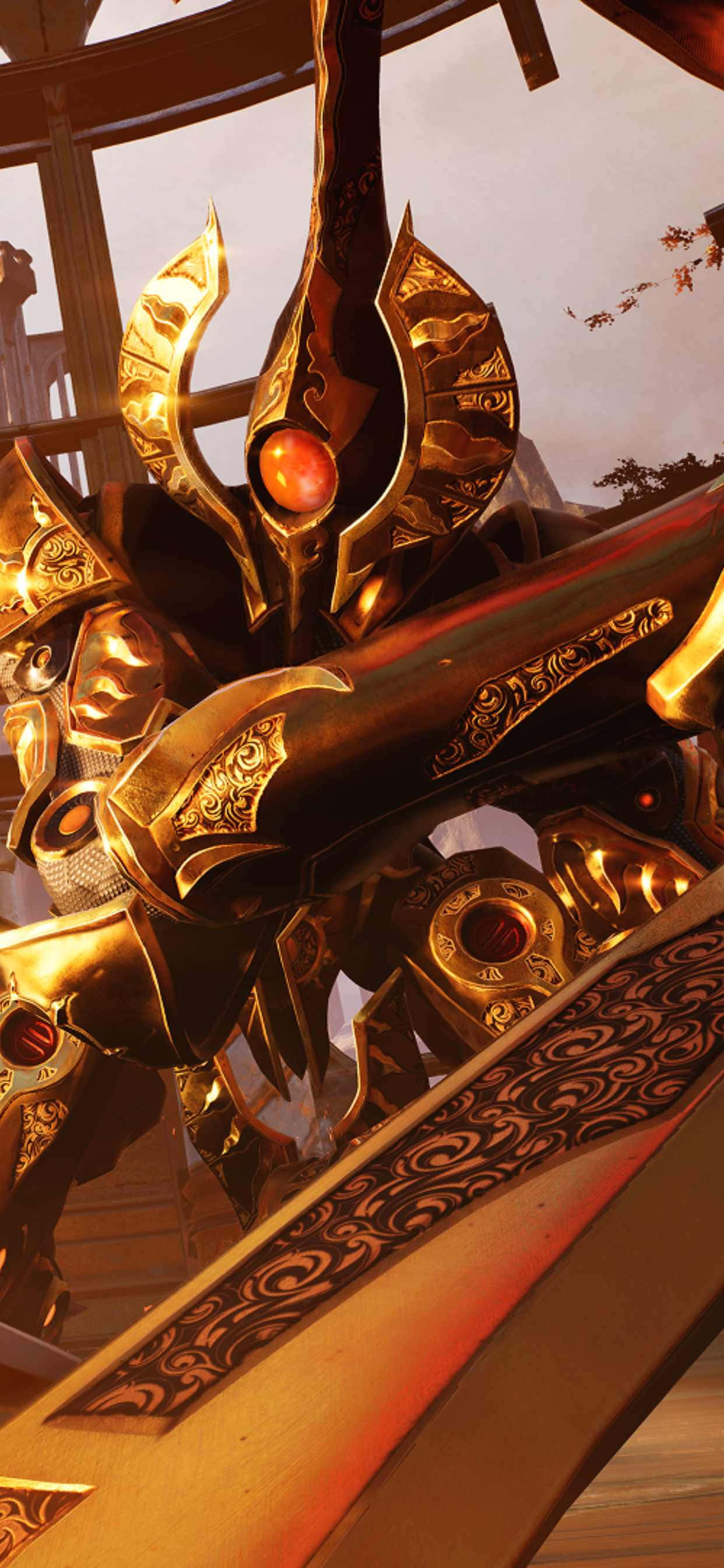 iPhone Xs Max Godfall Solaris -tausta Taustakuvat