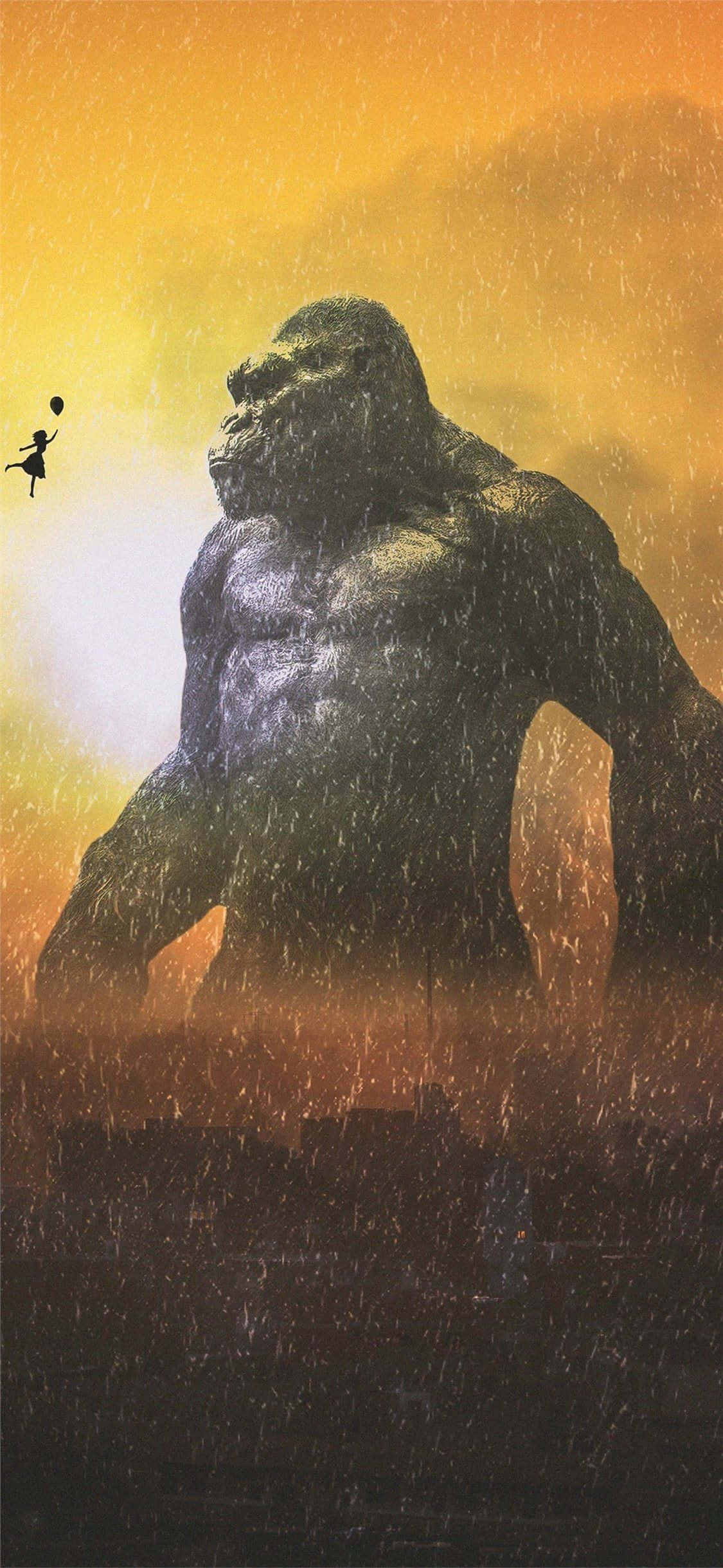 iPhone Xs Max Gorilla Tausta King Kong Taustakuvat