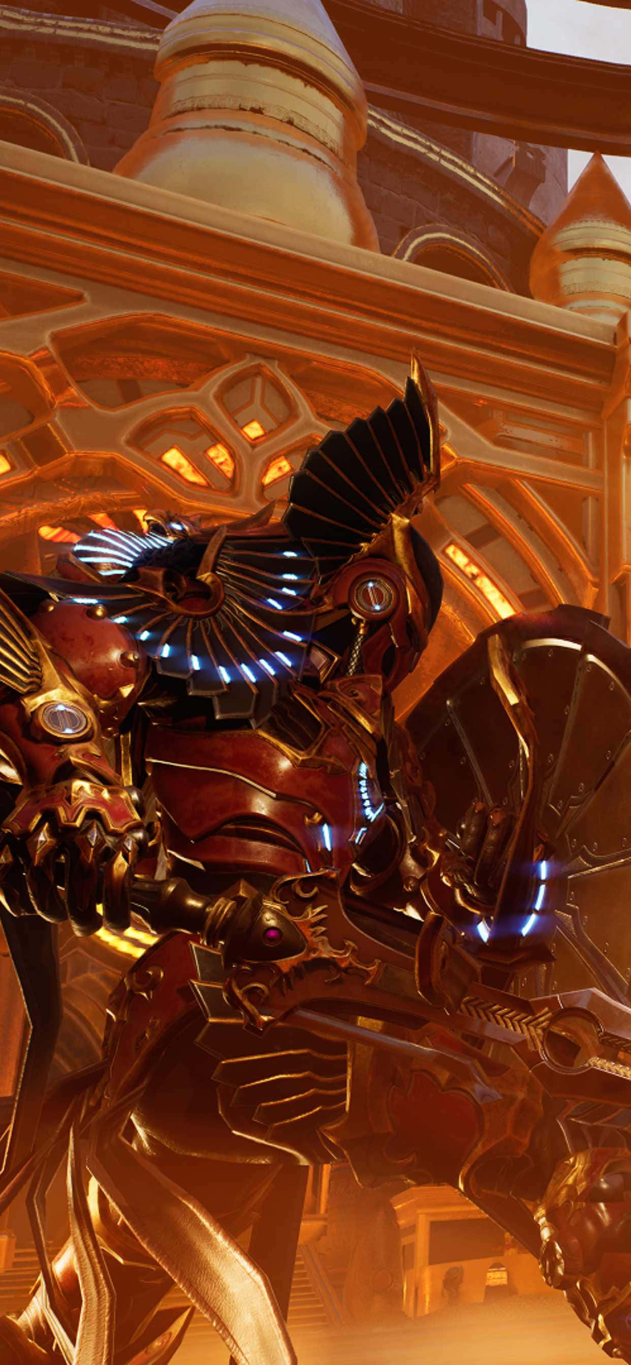 iPhone Xs Max Godfall Phoenix Solaris -tausta Taustakuvat