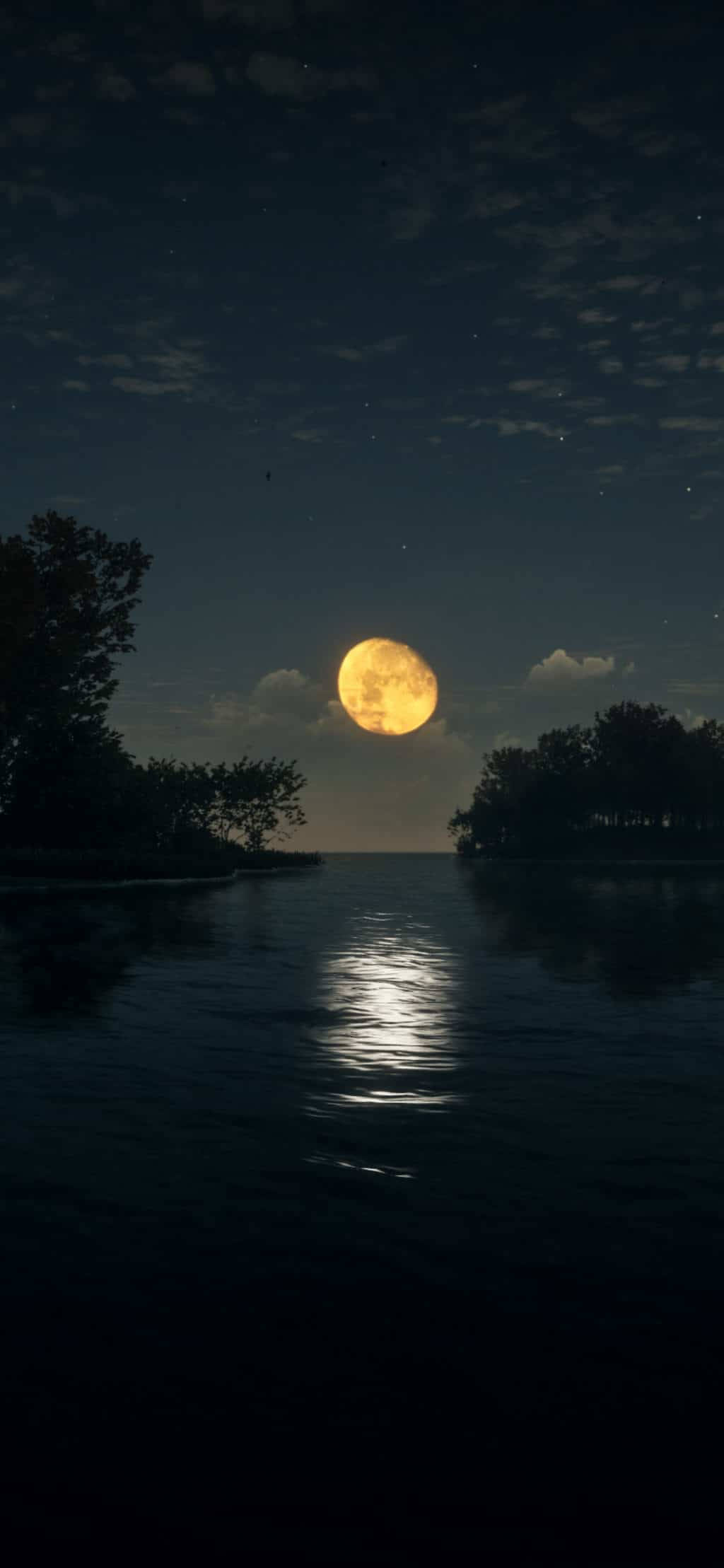 iPhone XS Max OLED Moon Taustakuvat
