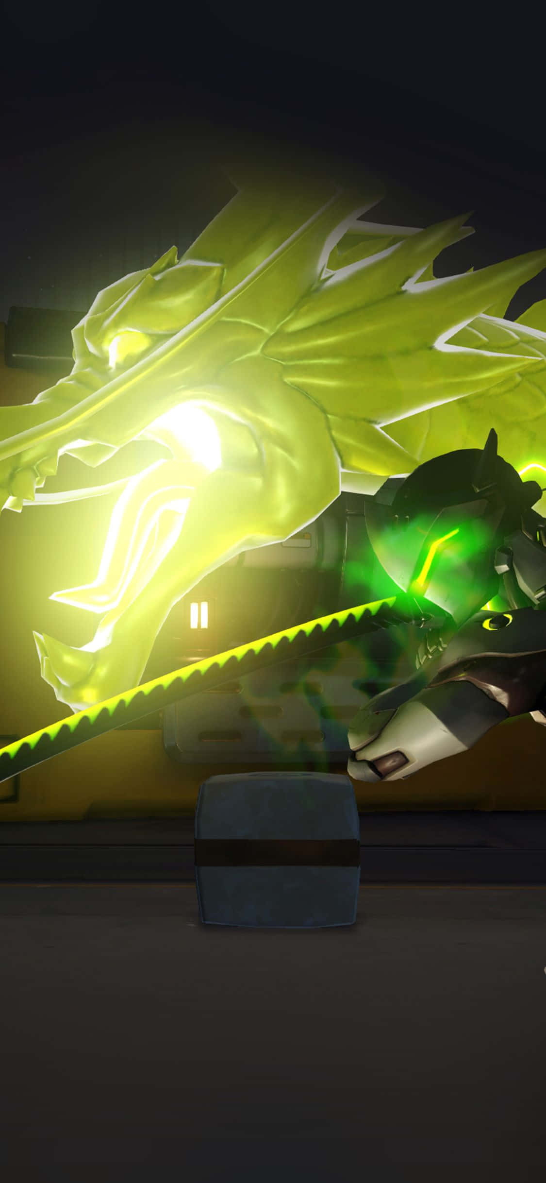 iPhone Xs Max Overwatch Taustakuva Genji Lohikäärmeen Voima Taustakuvat