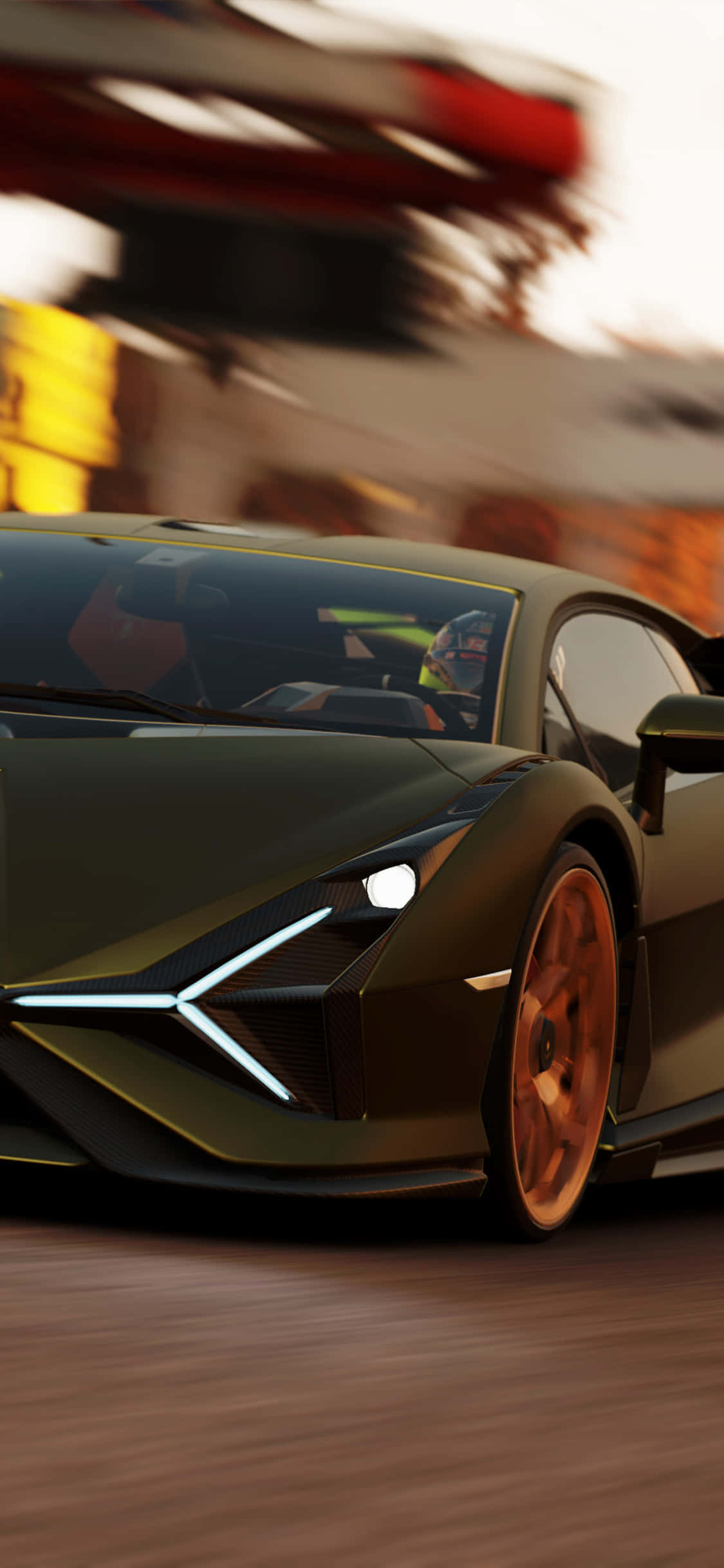 iPhone XS Max Project Cars 2 Musta Lamborghini Sián FKP 37 -tausta Taustakuvat