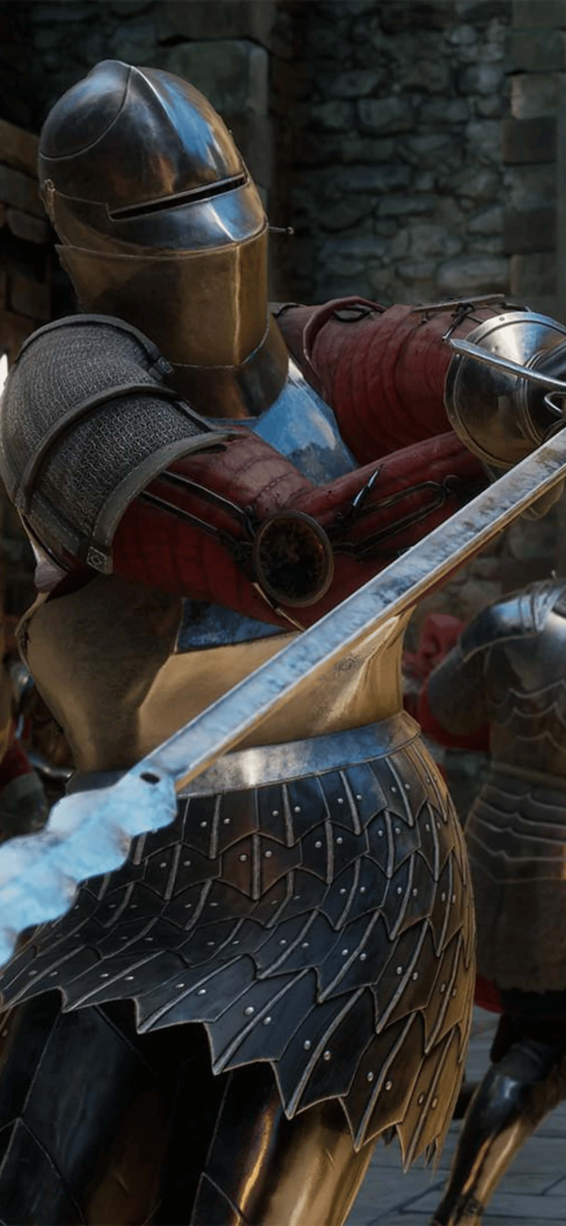 iPhone Xs Mordhau -tausta Soturi Idea Taustakuvat